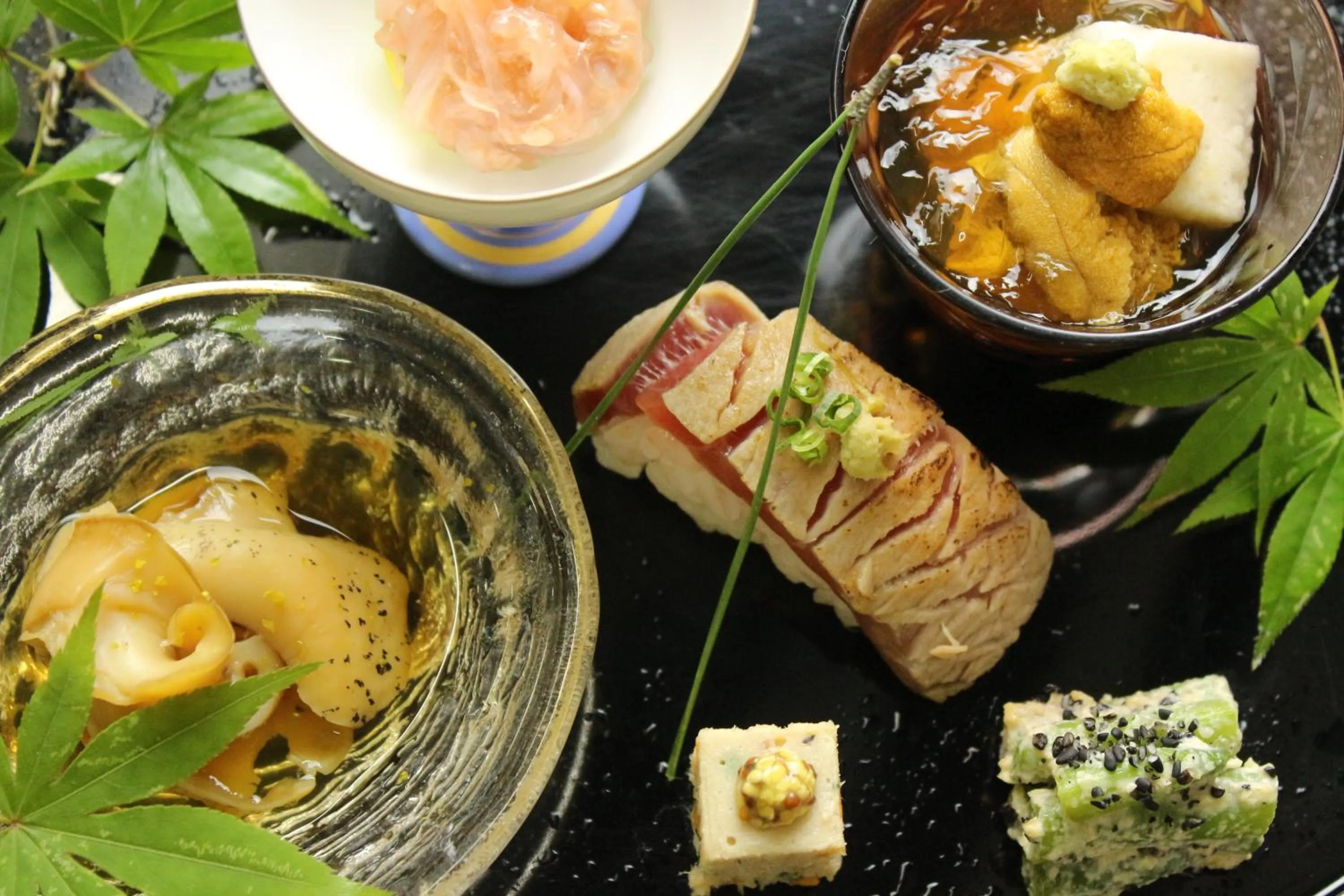 Food close-up in Shorenkan Yoshinoya