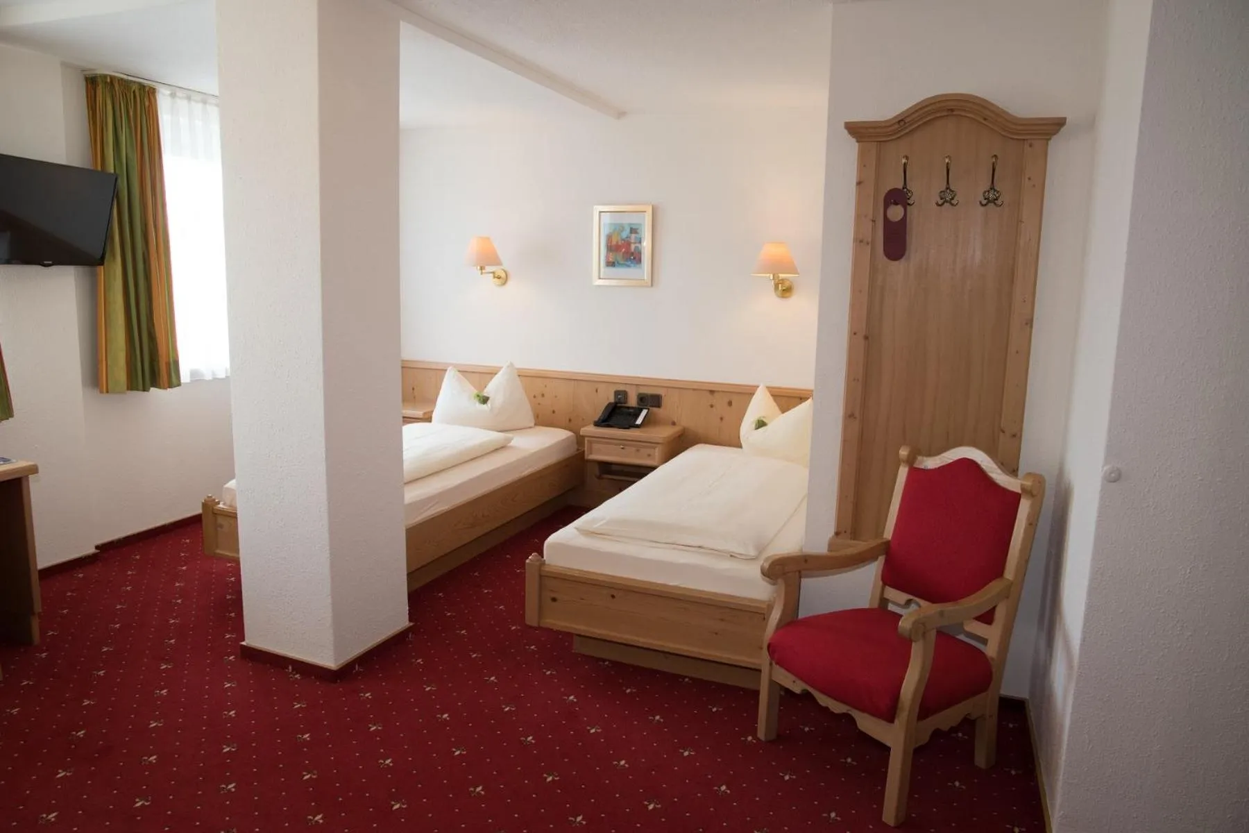 Bed in Hotel Bauer garni