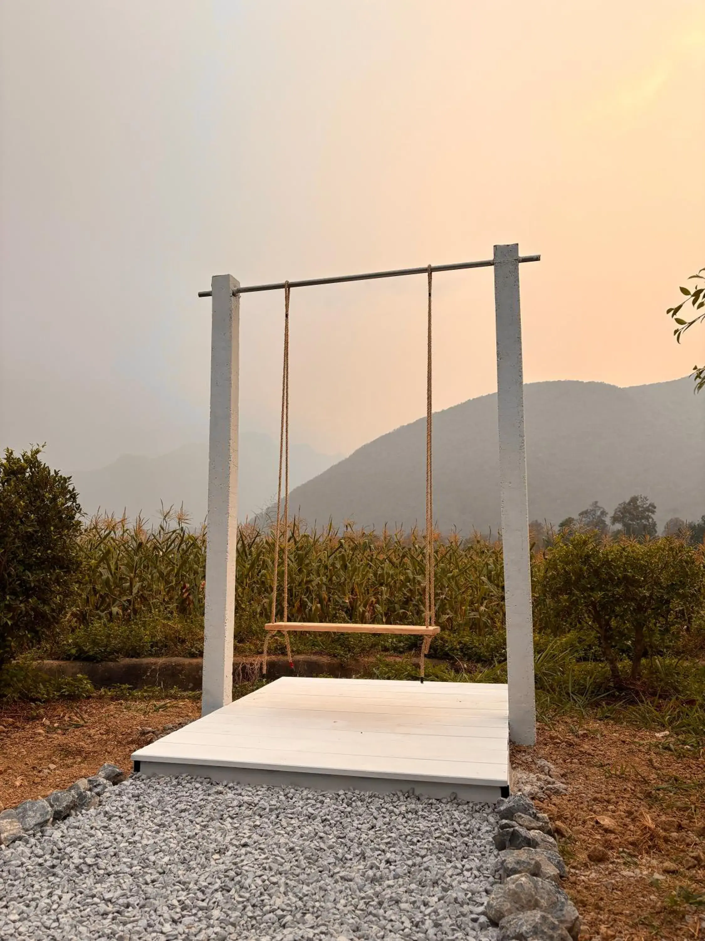 Mountain view in Paradise Resort & Cafe Mountain view in Paradise Resort & Cafe