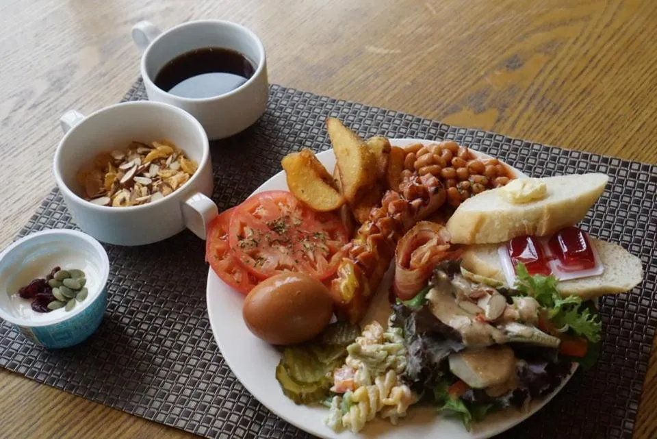 Food close-up in I-Jin Hotel