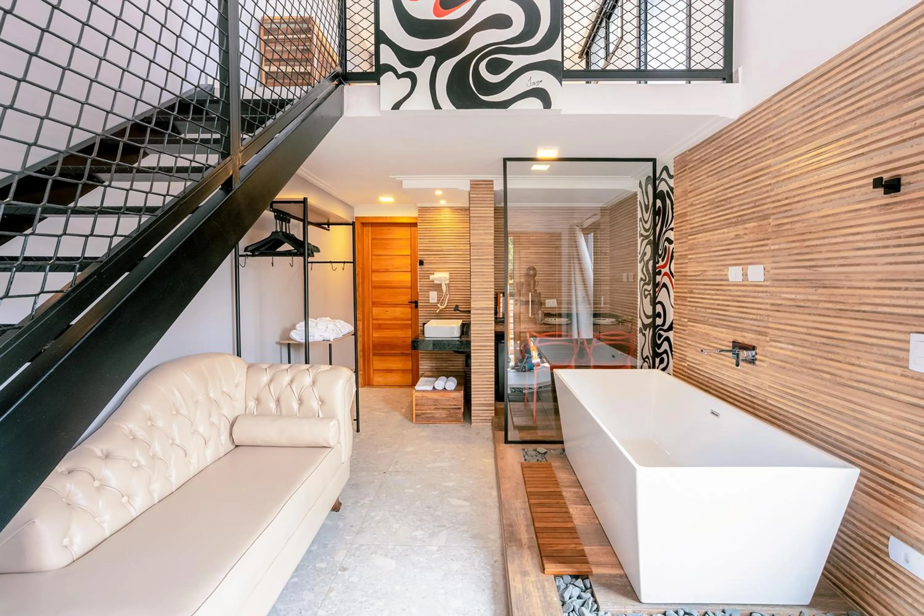 Quarto Terraço Luxo com Ofurô in VELINN 2Secreto Hotel Boutique