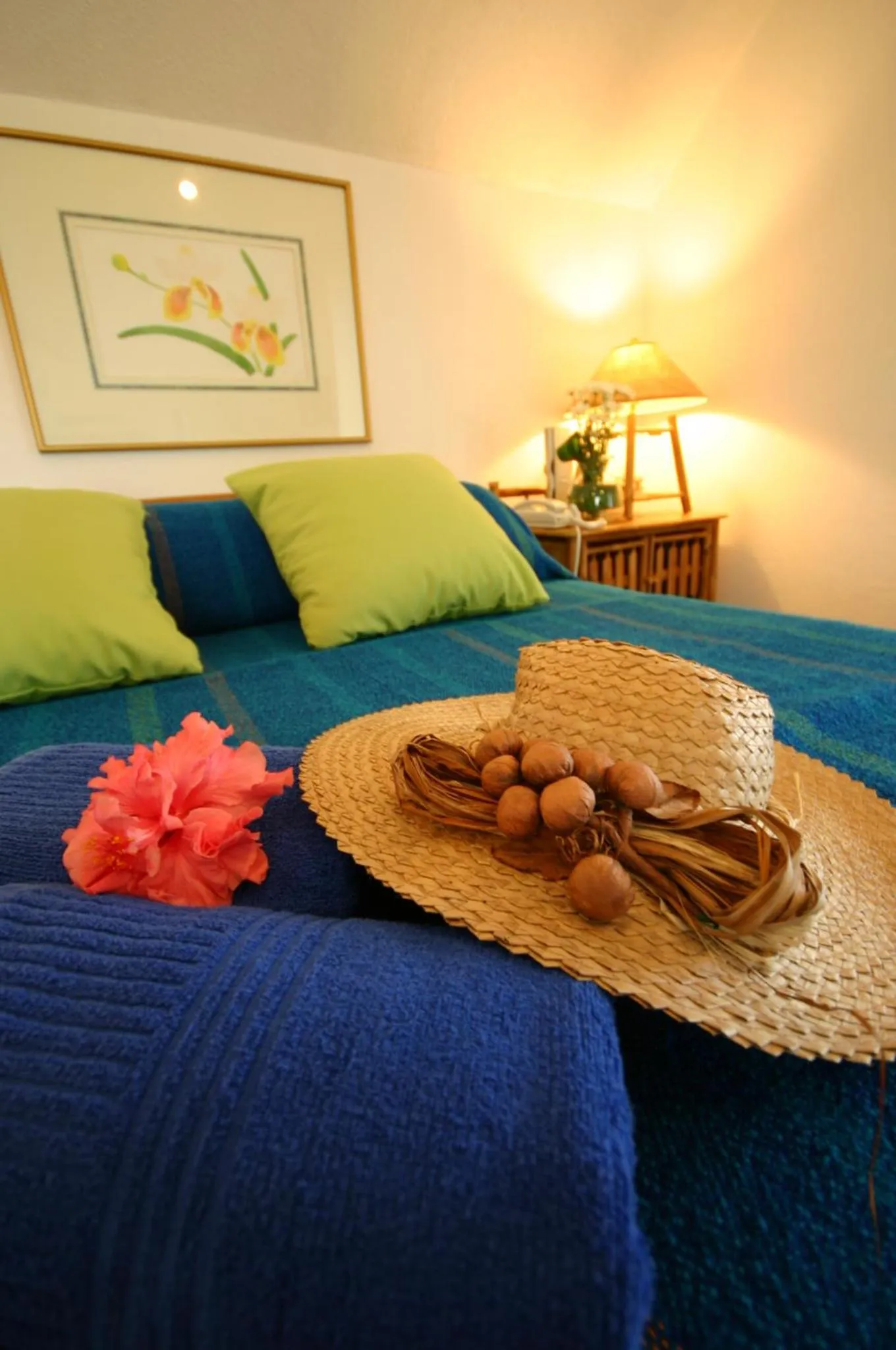 Bed in 357 Boracay Resort