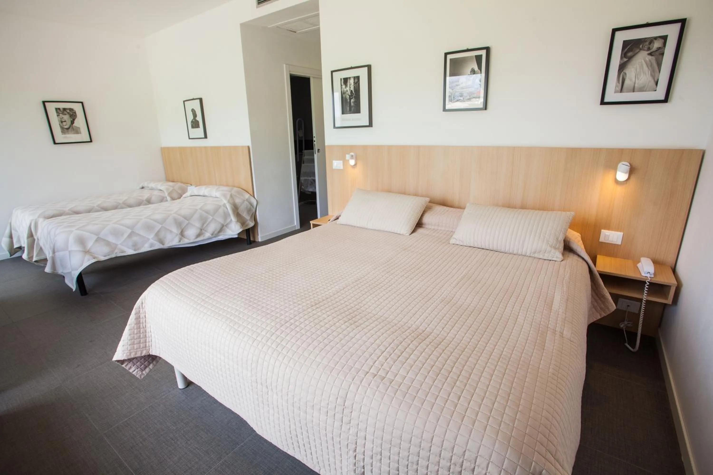 Bed in Hotel La Tavernetta