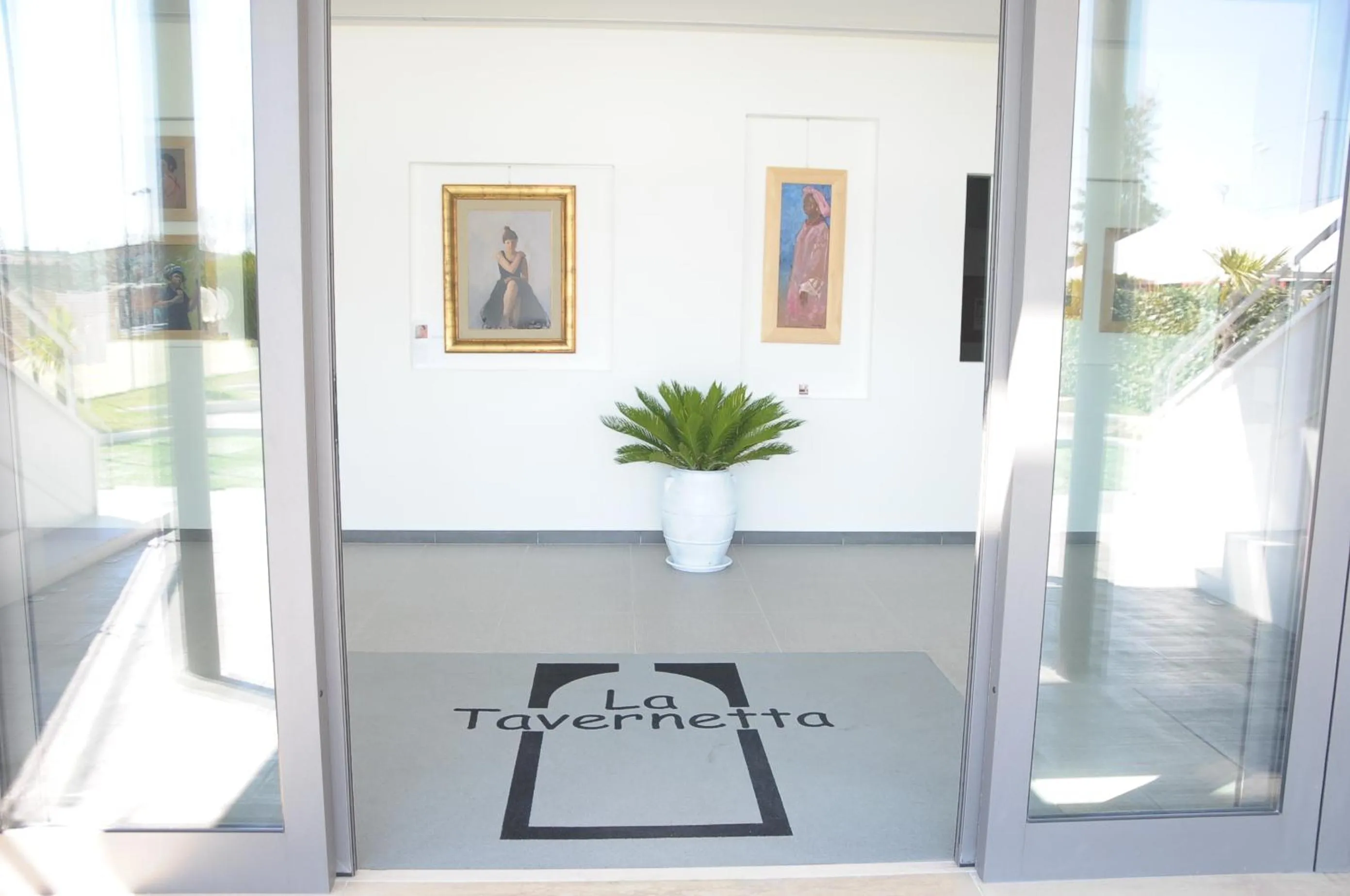 Lobby or reception in Hotel La Tavernetta