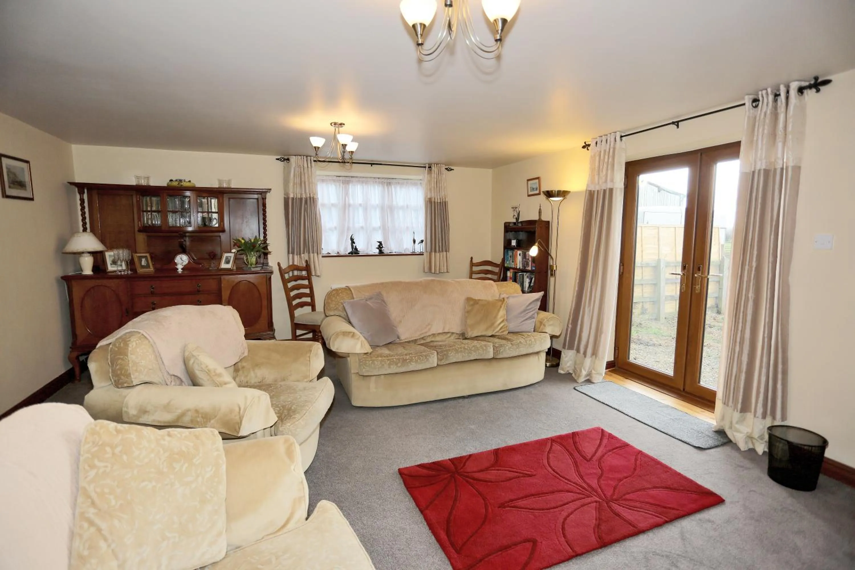Living room in The Old Cart House