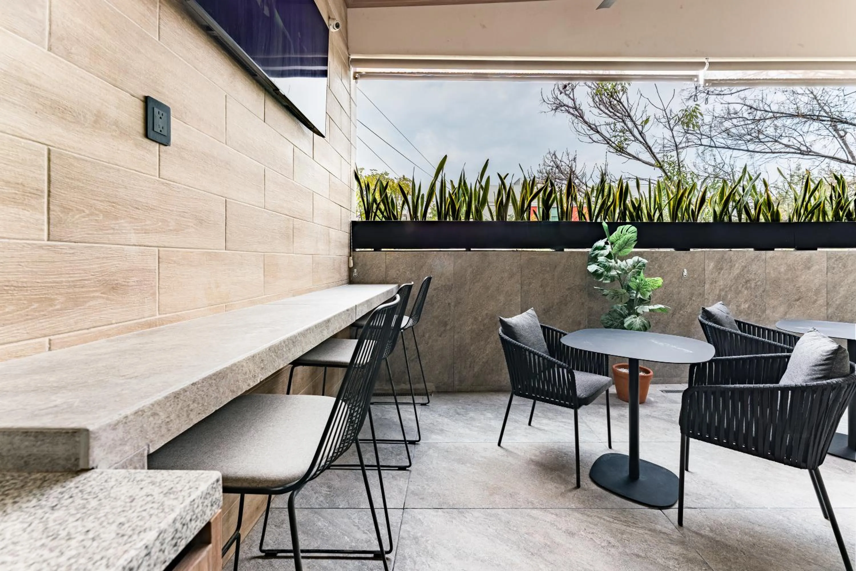 Patio in Suites Monterrey by Escajal Rooms