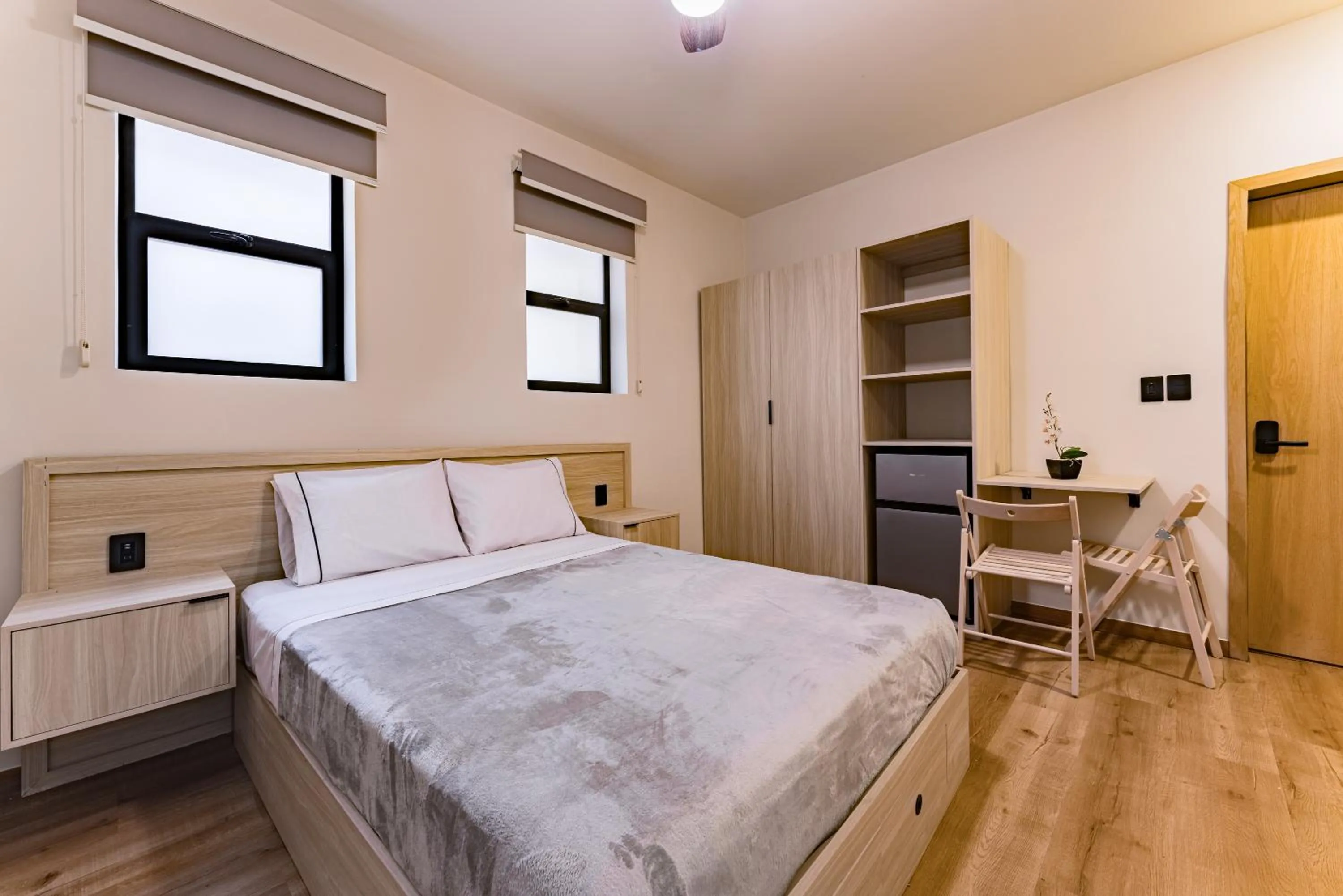 Bed in Suites Monterrey by Escajal Rooms