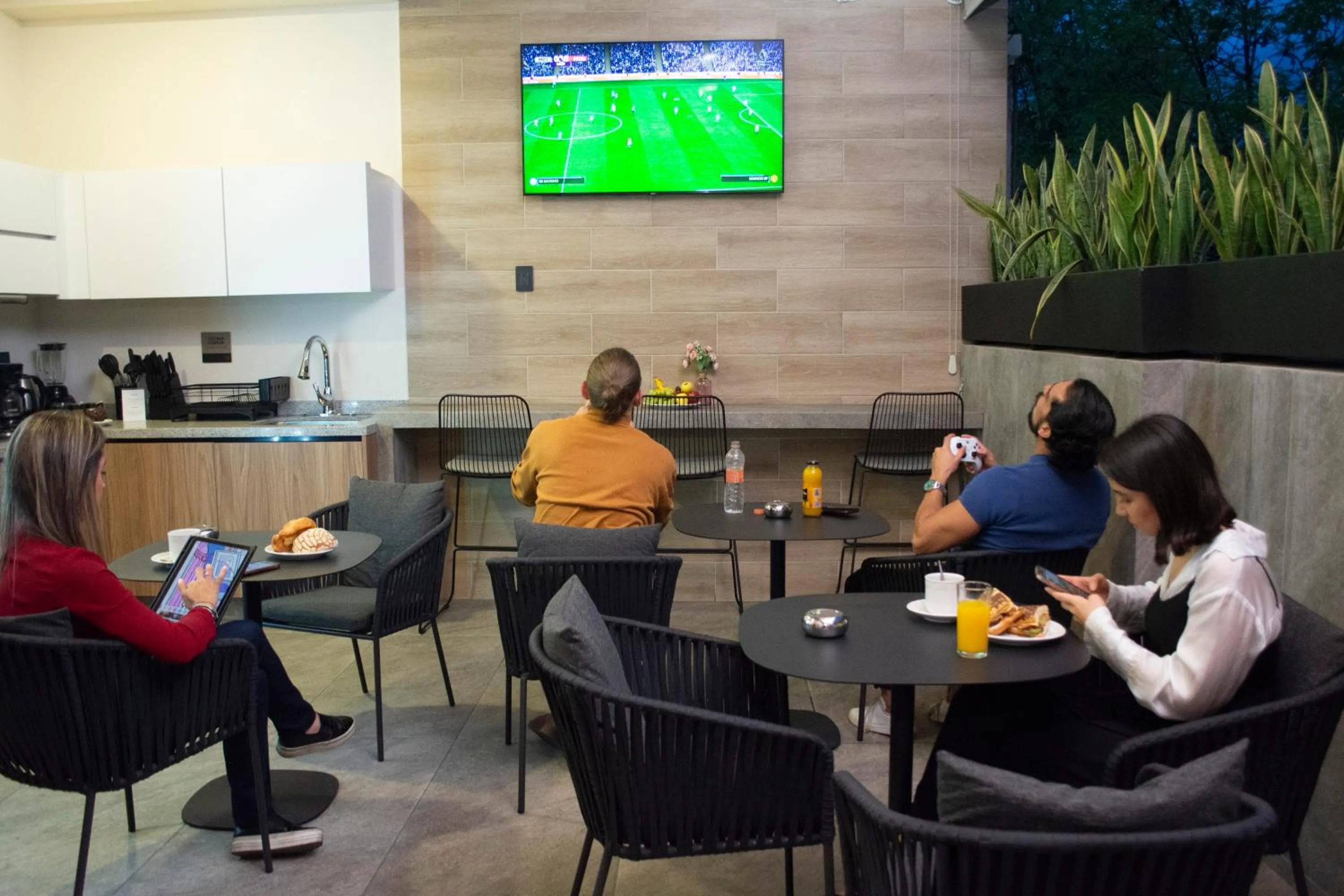 Balcony/Terrace in Suites Monterrey by Escajal Rooms