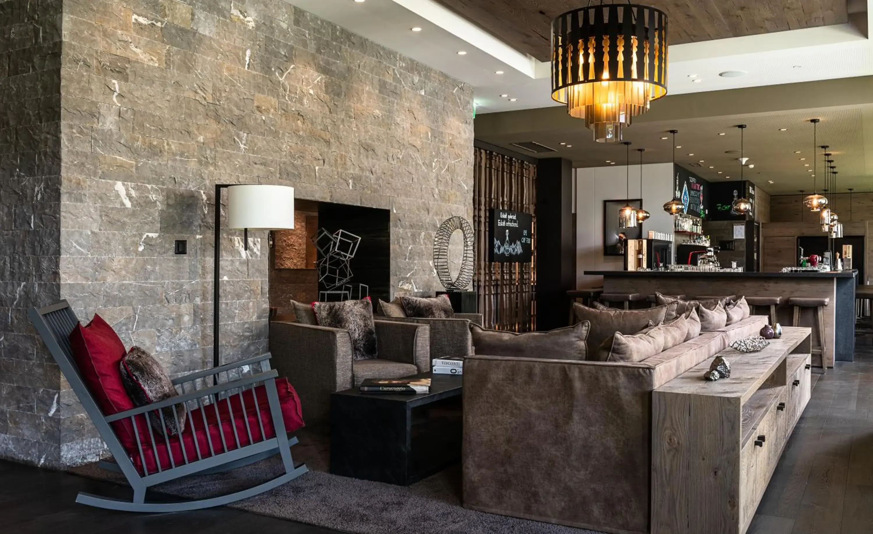 Lobby or reception in AMERON Davos Swiss Mountain Resort Lobby or reception in AMERON Davos Swiss Mountain Resort