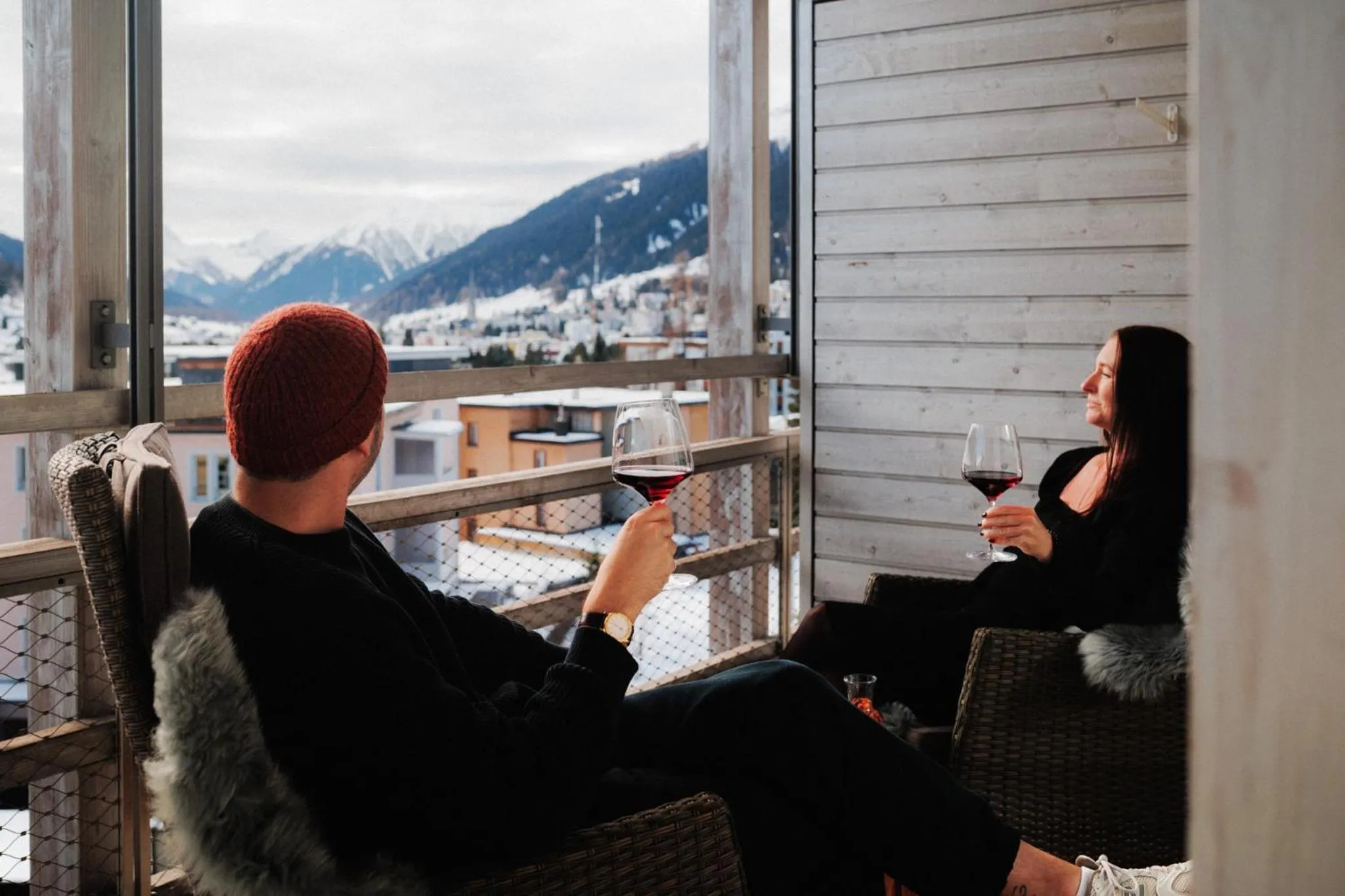 View (from property/room) in AMERON Davos Swiss Mountain Resort