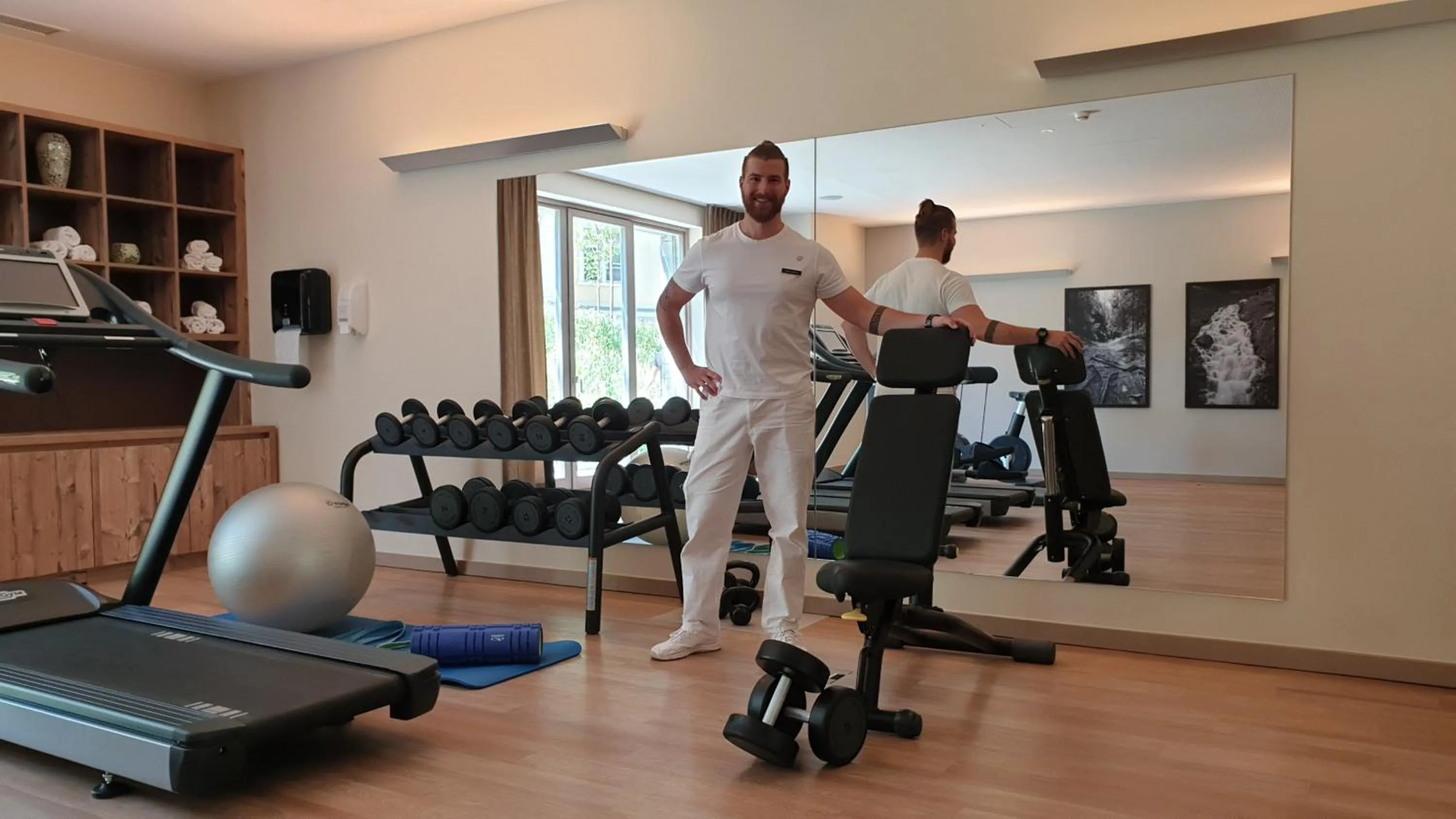 Fitness centre/facilities in AMERON Davos Swiss Mountain Resort