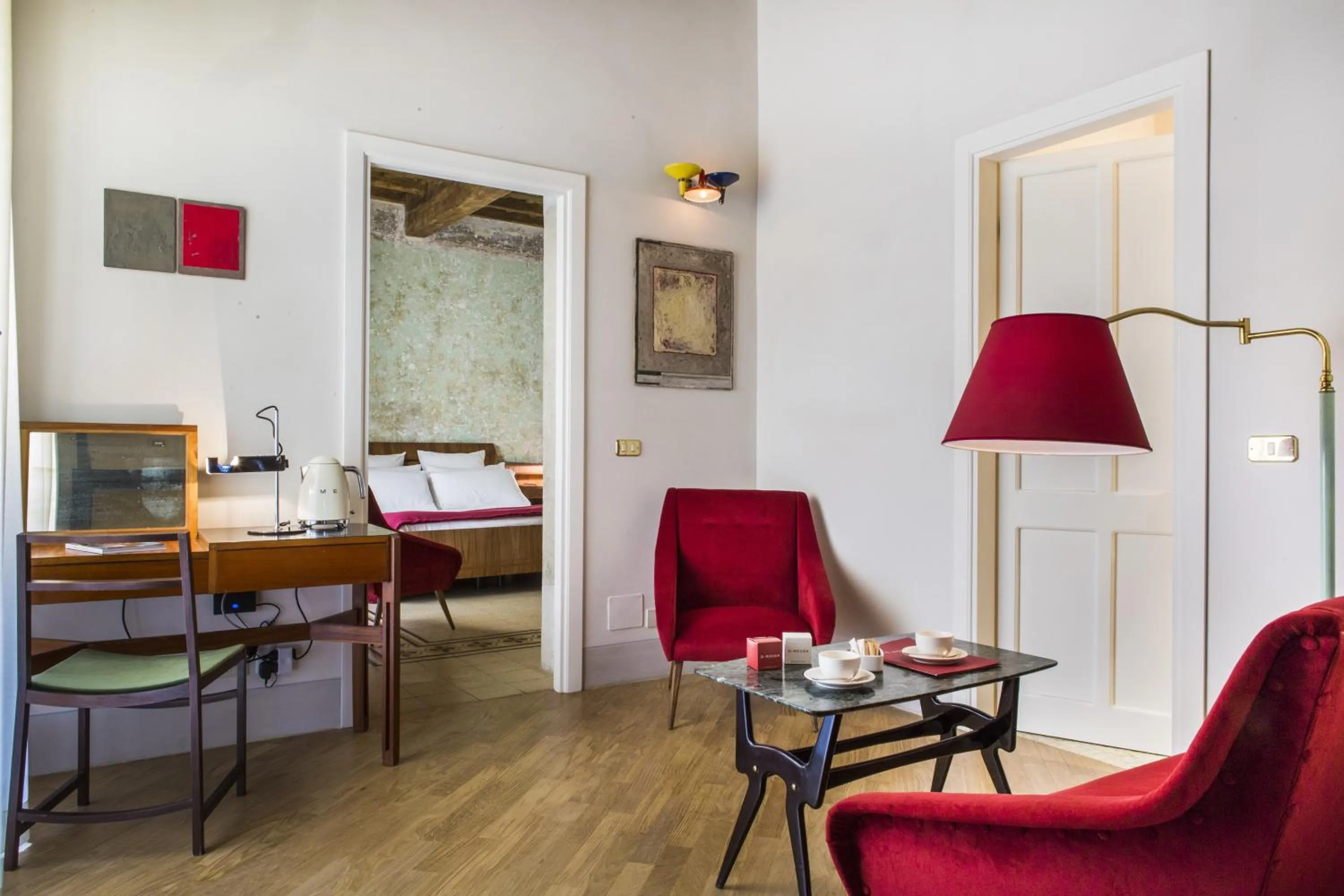 Seating area in G-Rough, Rome, a Member of Design Hotels