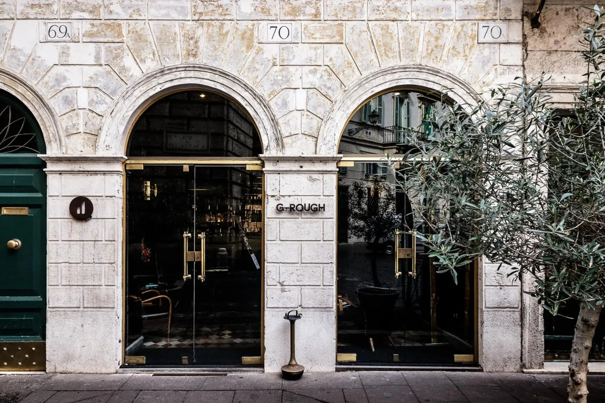 Facade/entrance in G-Rough, Rome, a Member of Design Hotels Facade/entrance in G-Rough, Rome, a Member of Design Hotels