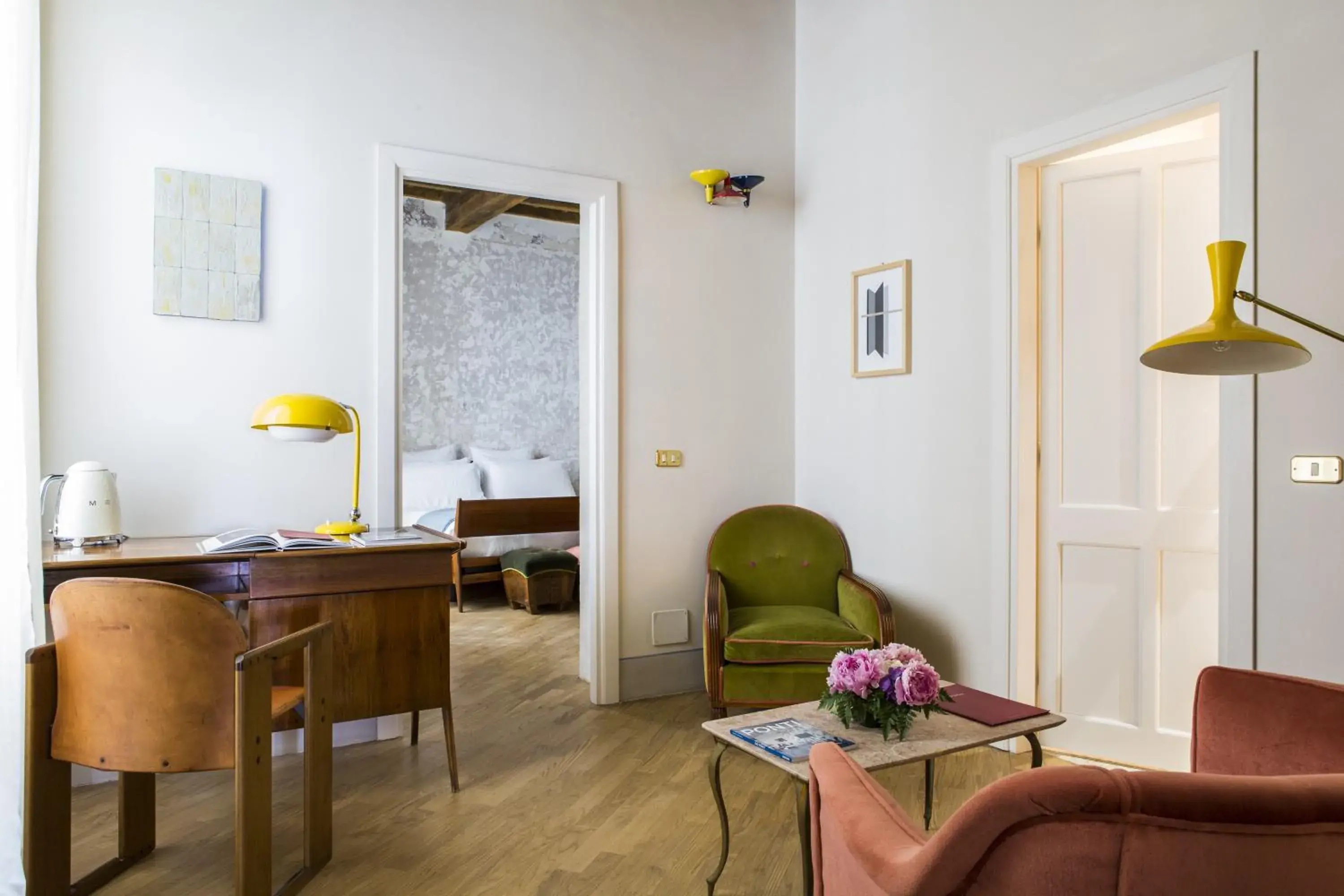 Living room in G-Rough, Rome, a Member of Design Hotels Living room in G-Rough, Rome, a Member of Design Hotels