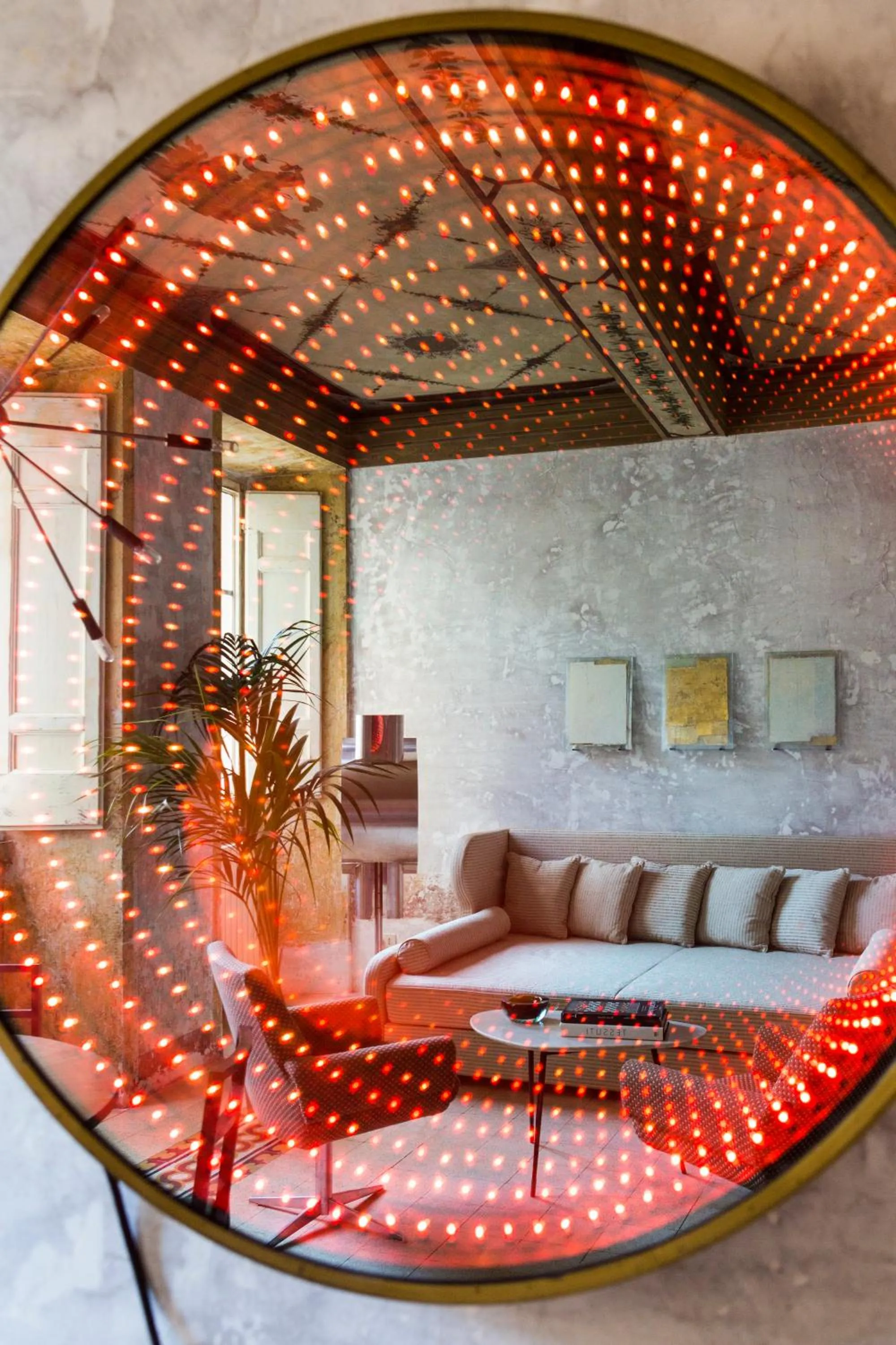 Decorative detail in G-Rough, Rome, a Member of Design Hotels