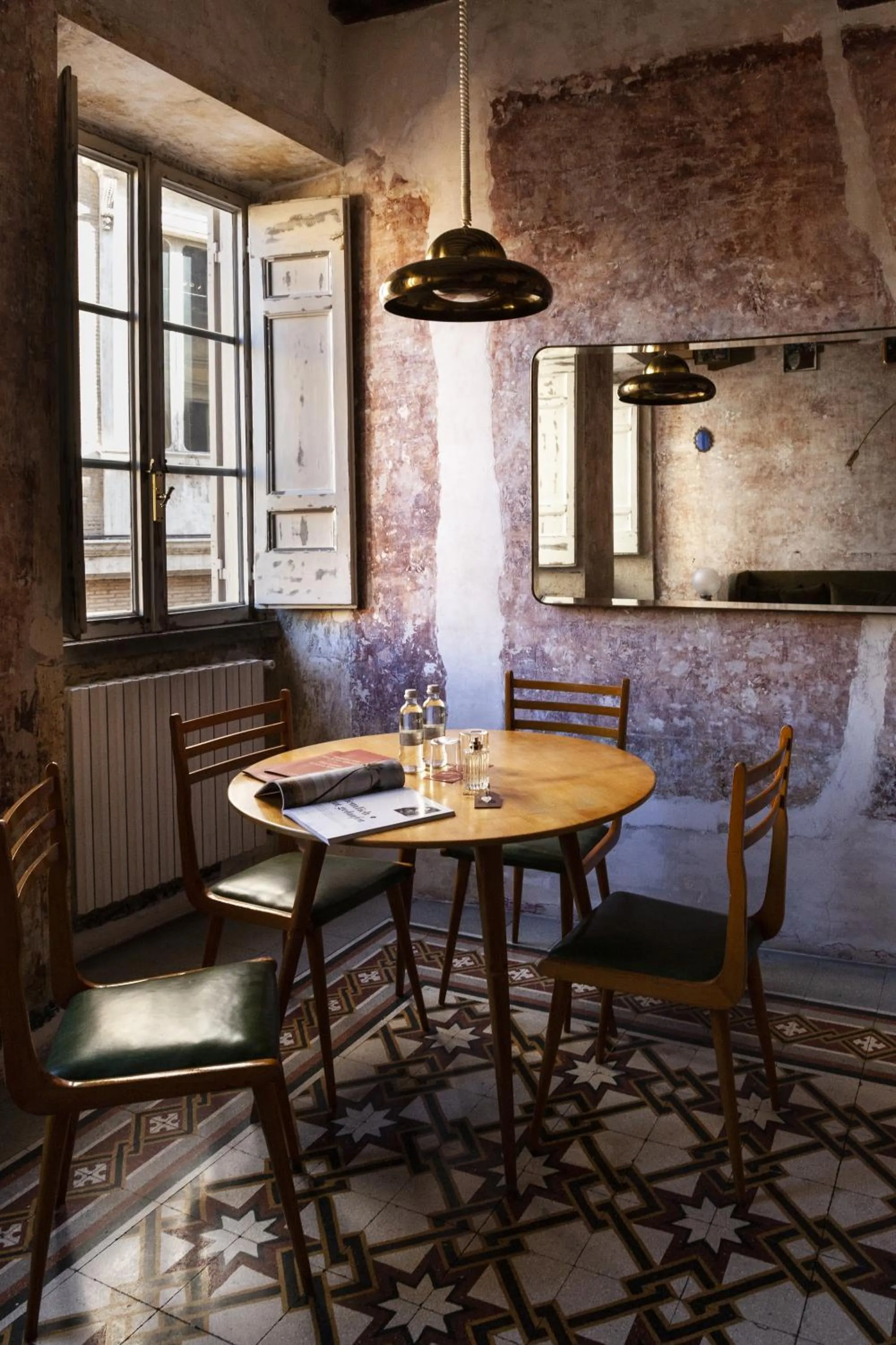 Living room in G-Rough, Rome, a Member of Design Hotels