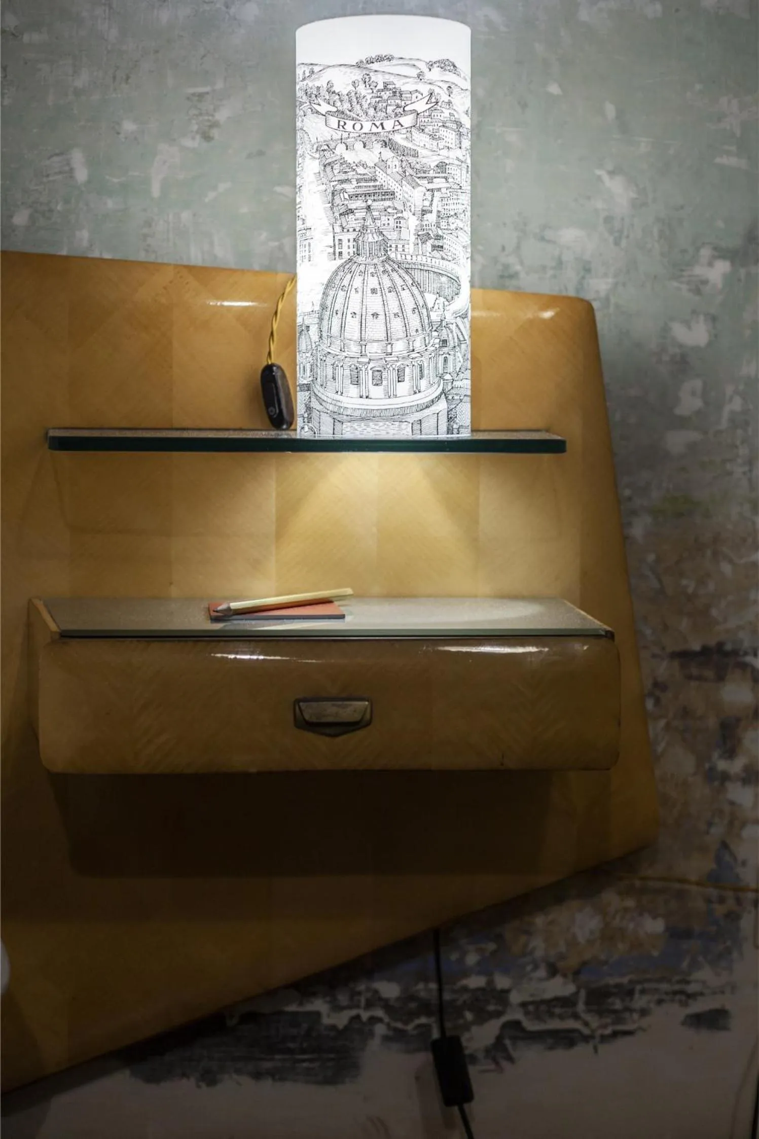 Decorative detail in G-Rough, Rome, a Member of Design Hotels