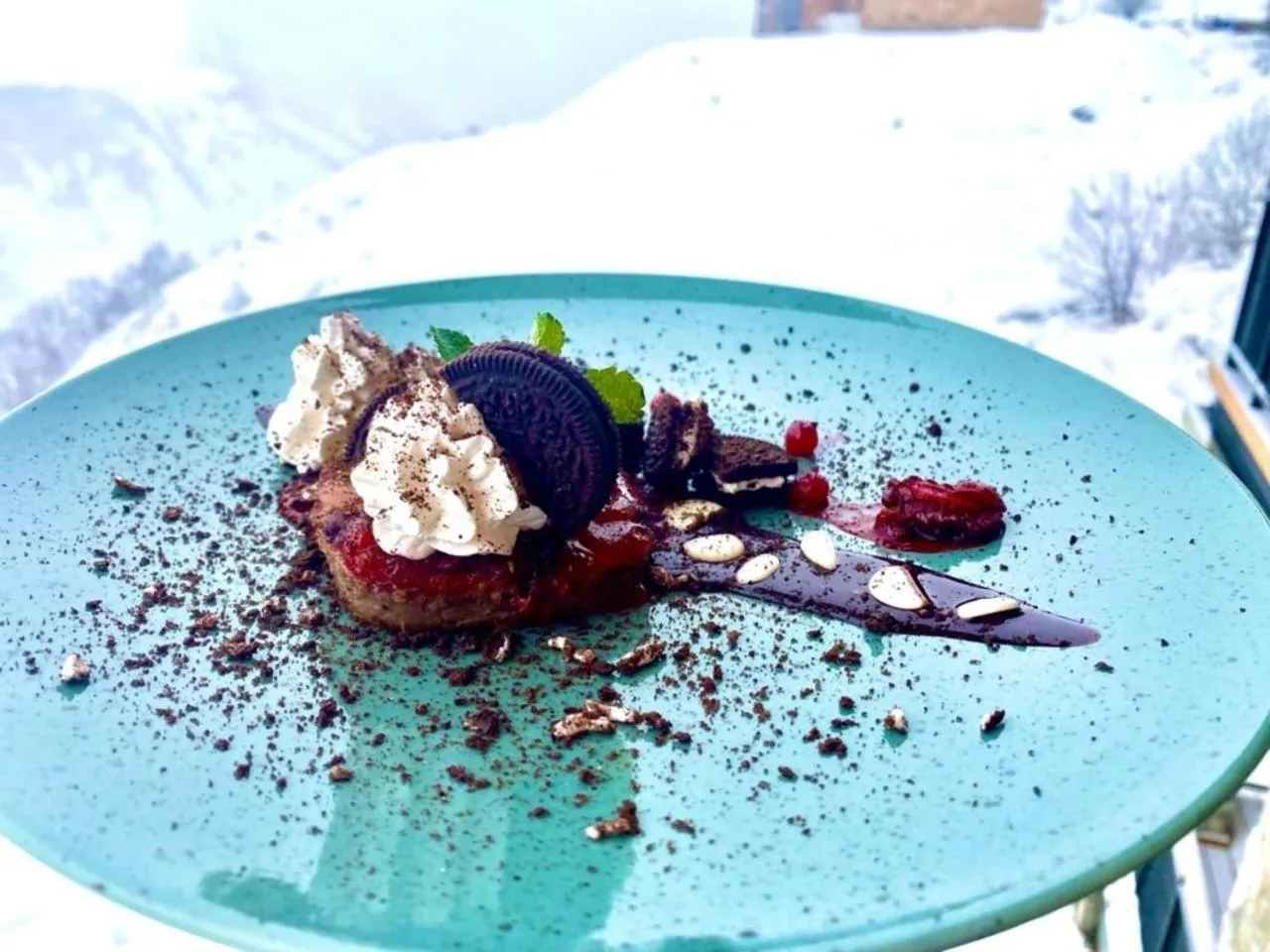 Food close-up in Monte Hotel