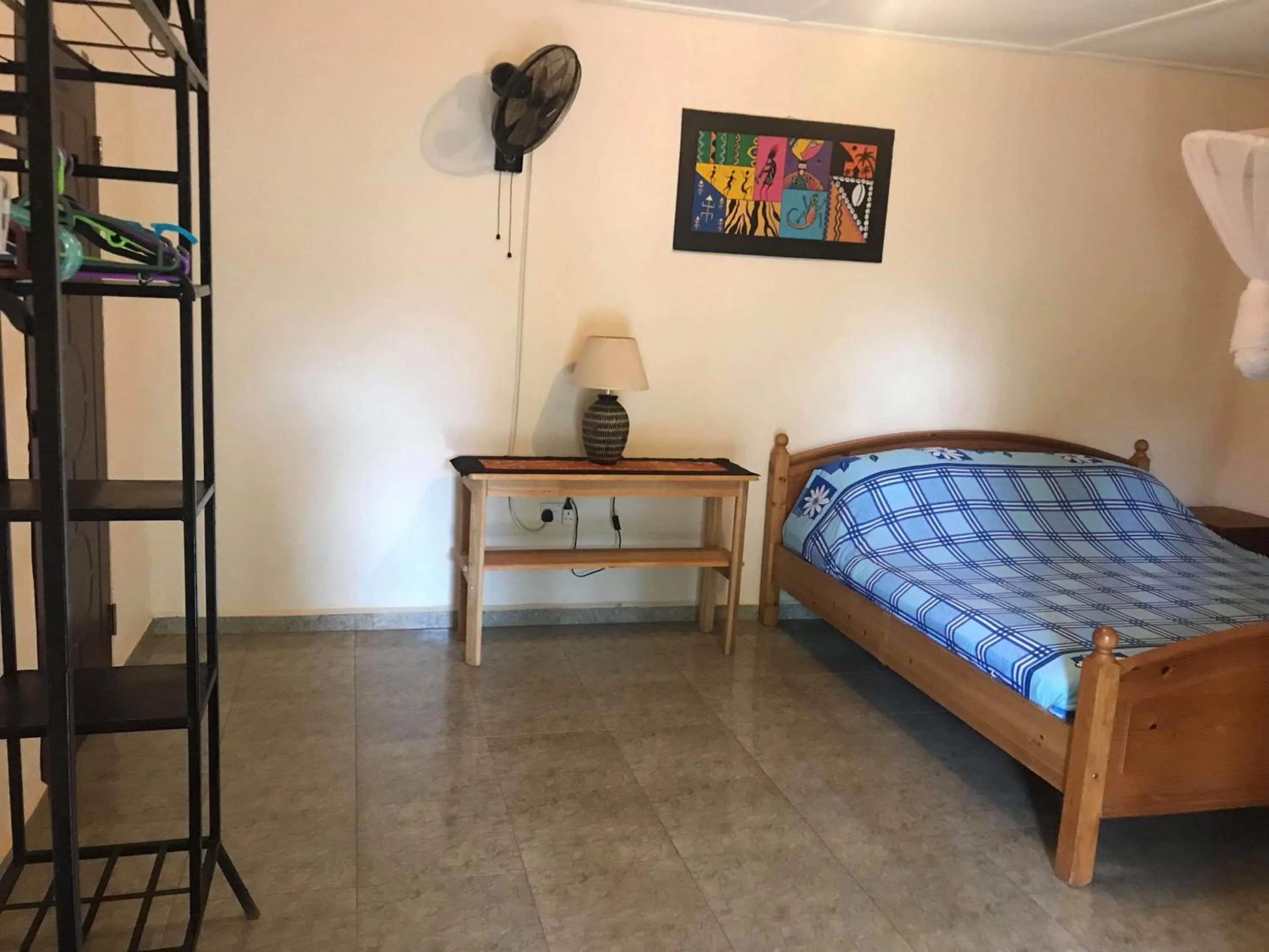 Bed in The Gunjur Project Lodge