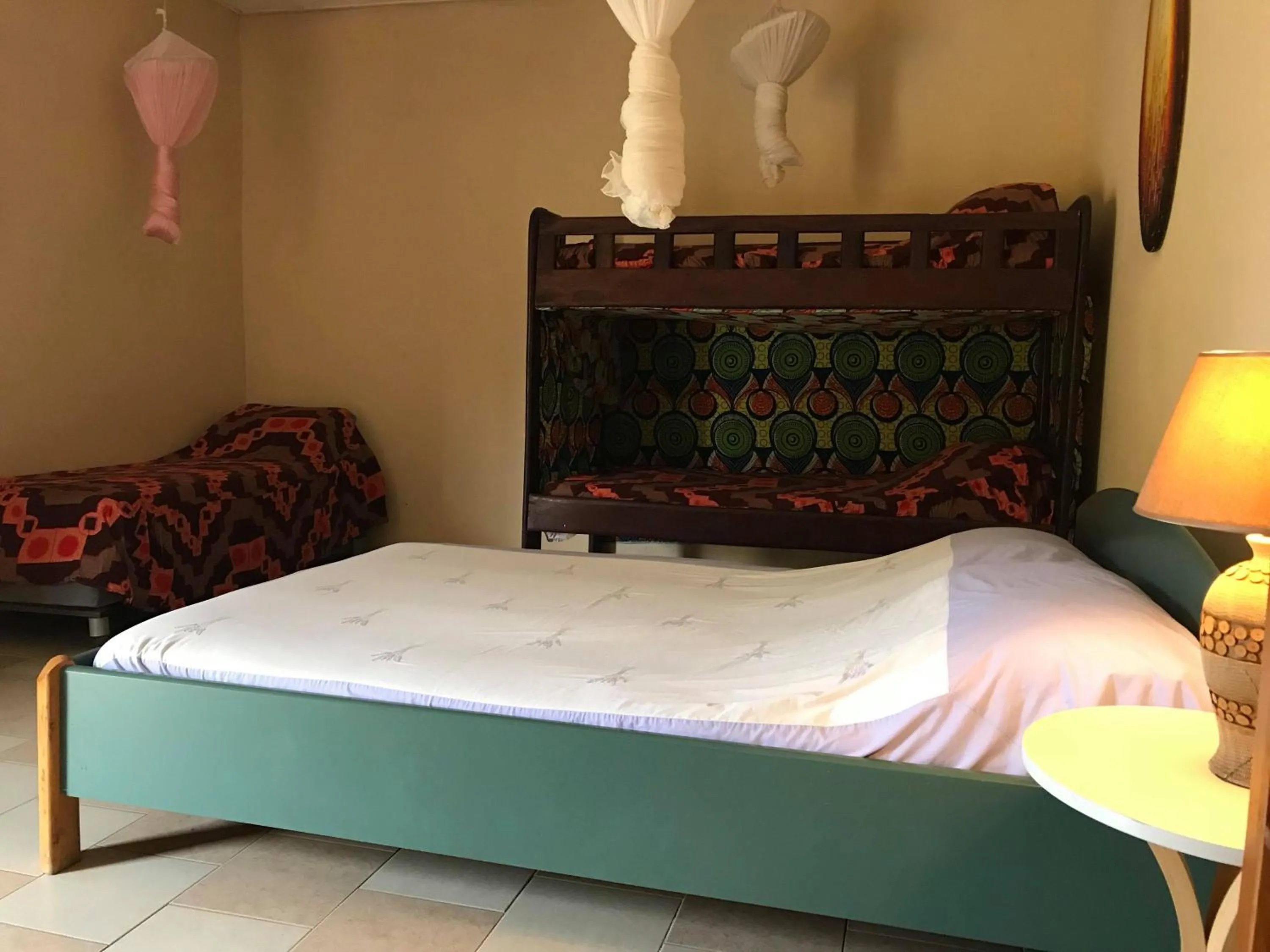 Bed in The Gunjur Project Lodge