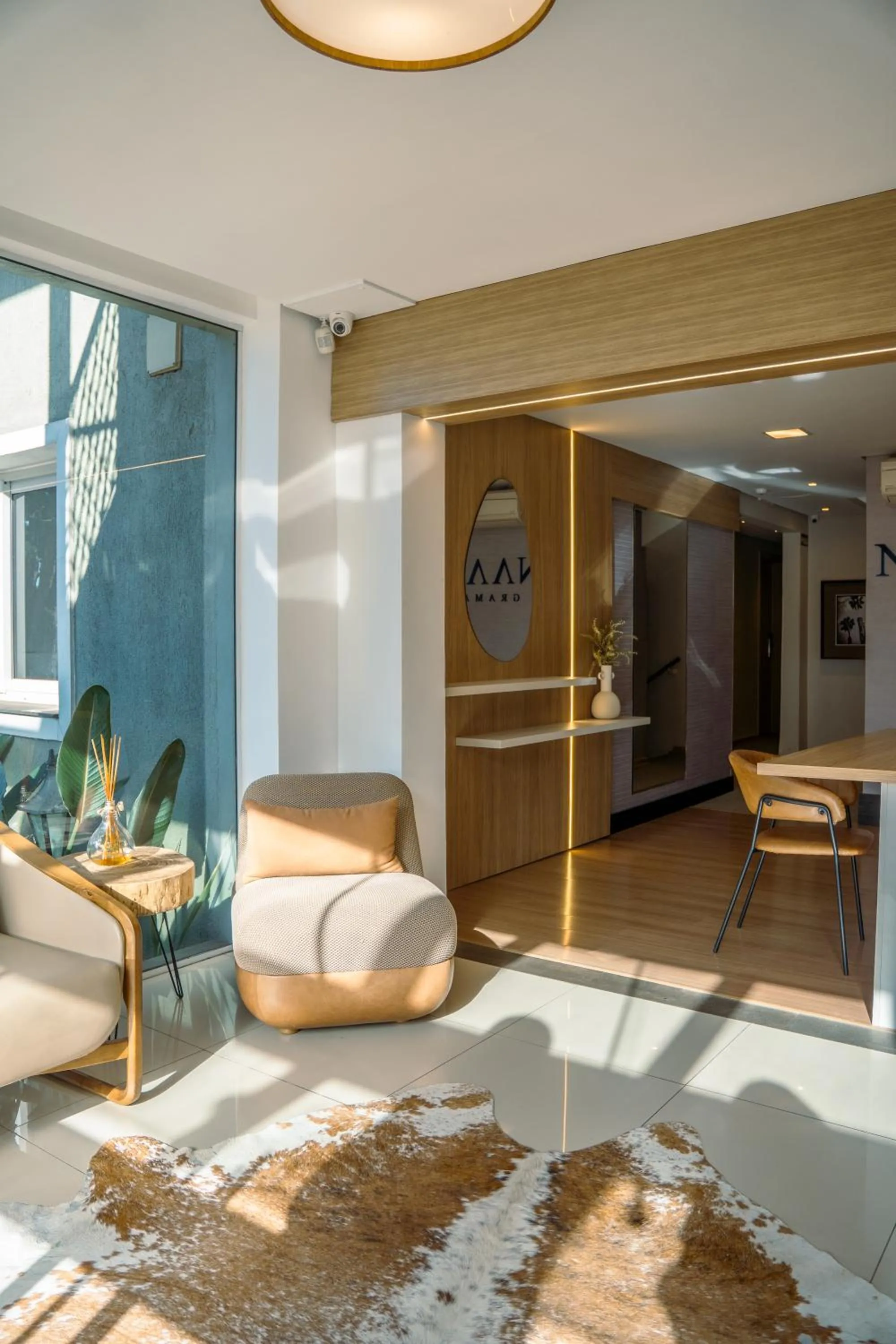 Lobby or reception in Pousada Naala Gramado