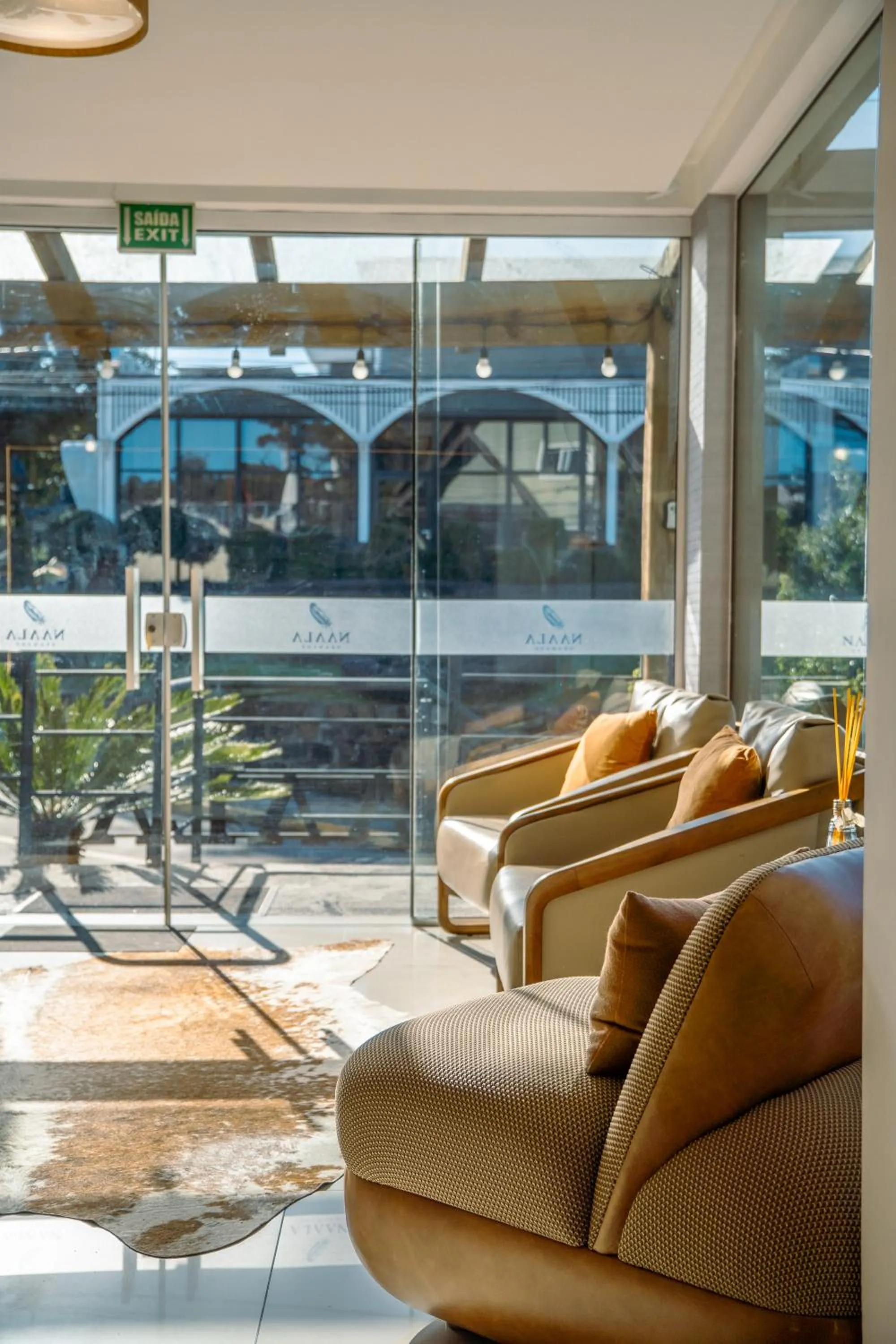 Living room in Pousada Naala Gramado
