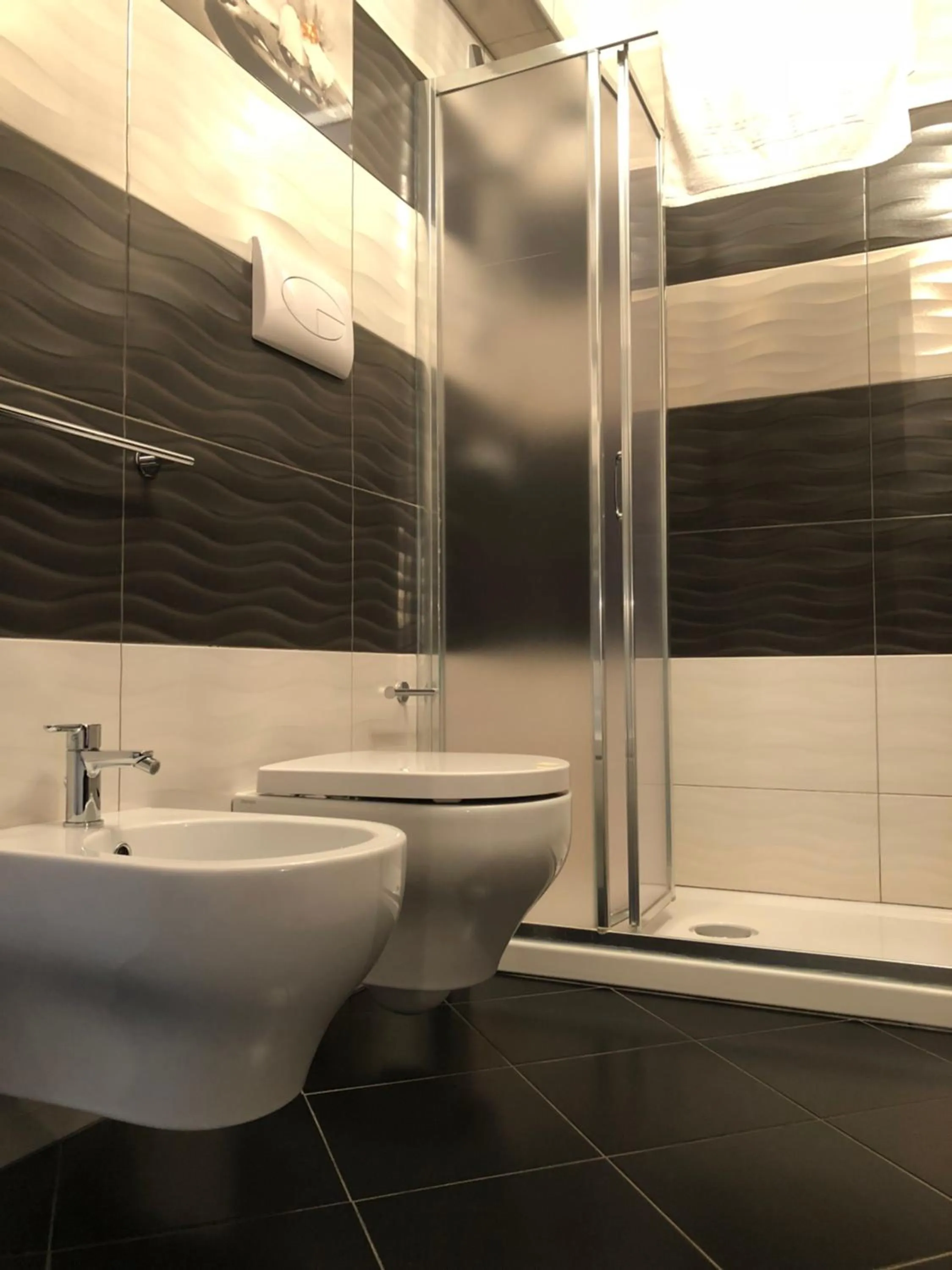 Shower in El Nur Bed & Breakfast