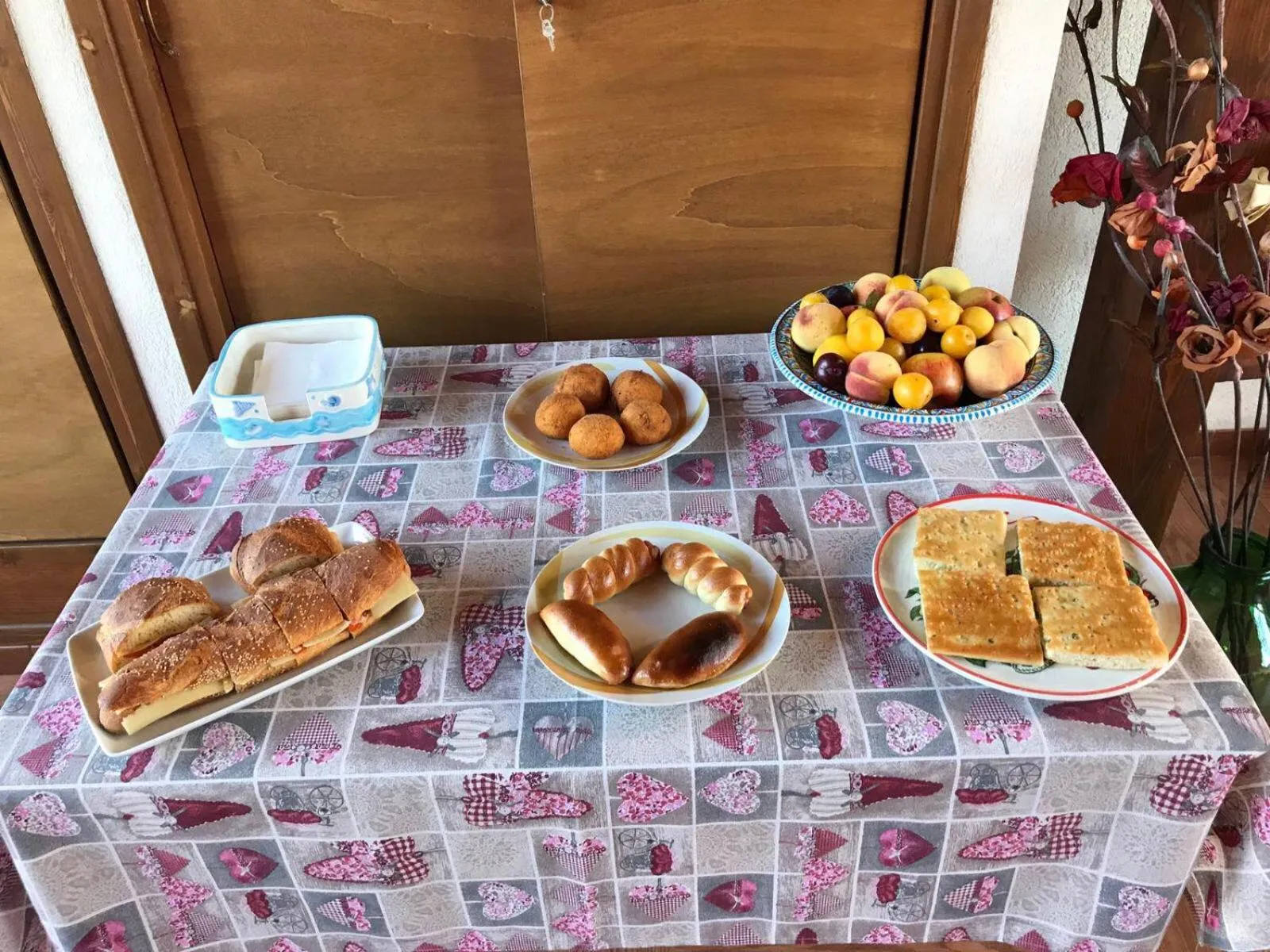 Food in El Nur Bed & Breakfast