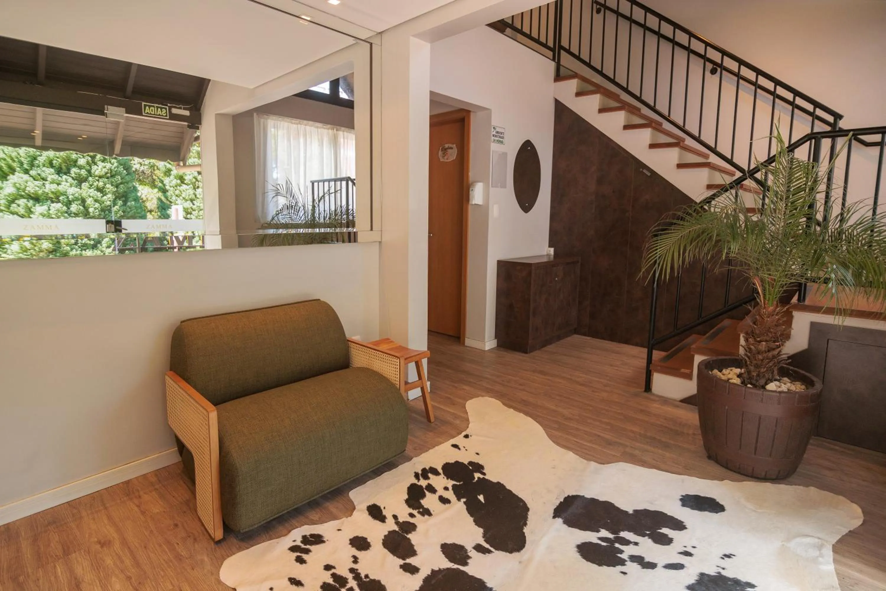 Lobby or reception in Pousada Zammá Gramado