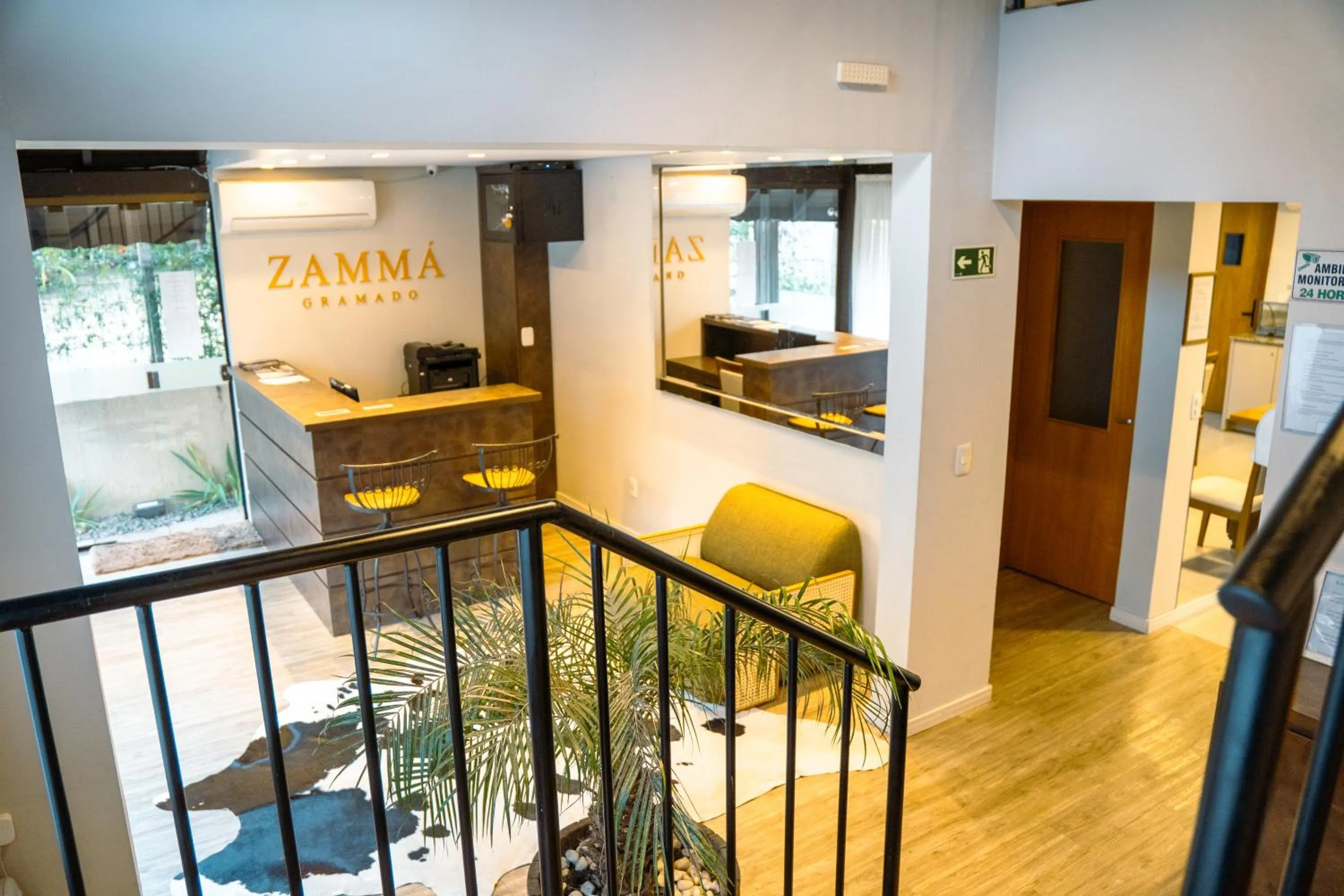 Lobby or reception in Pousada Zammá Gramado