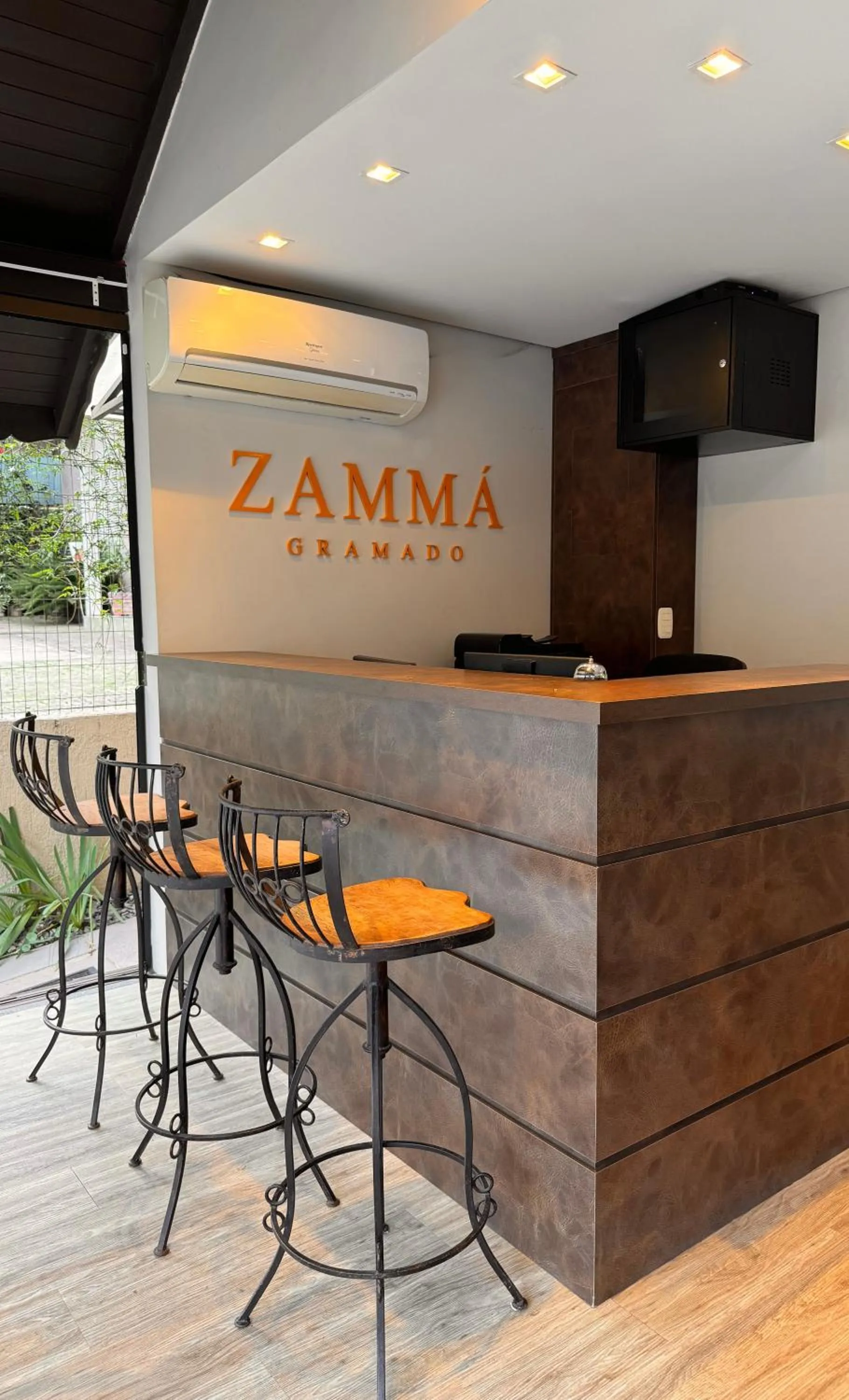 Lobby or reception in Pousada Zammá Gramado