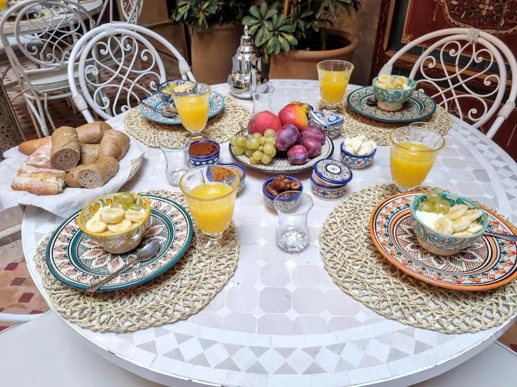 Dining area in Riad dar serenity