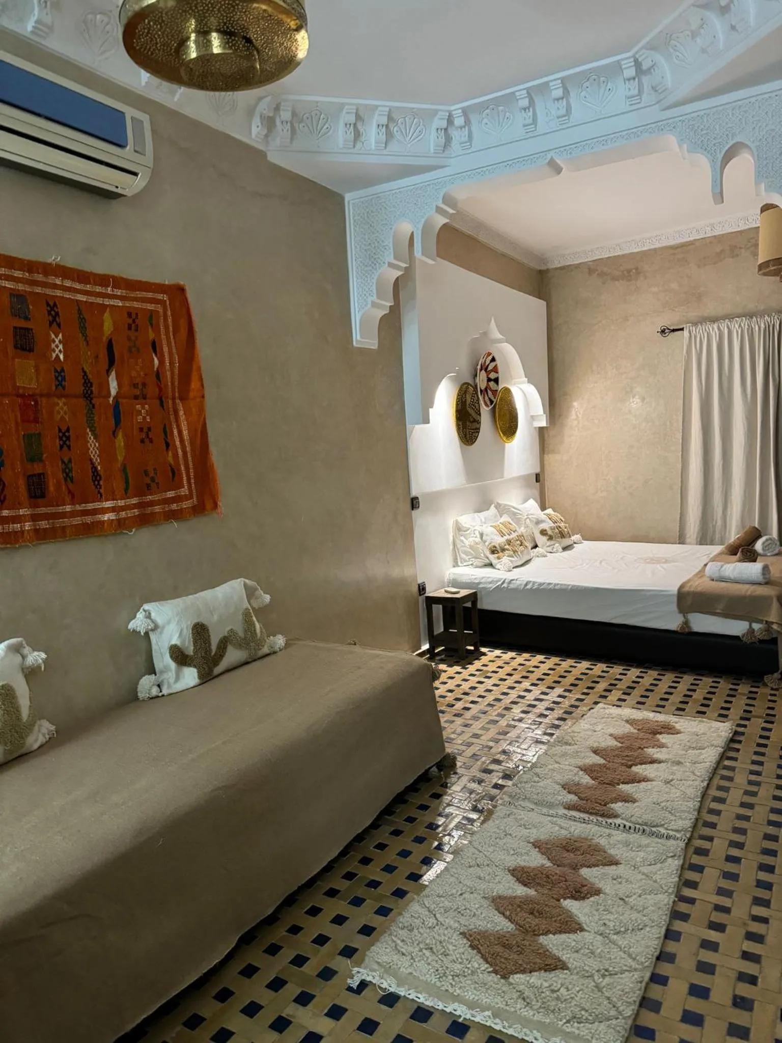 Bedroom, Bed in Riad dar serenity