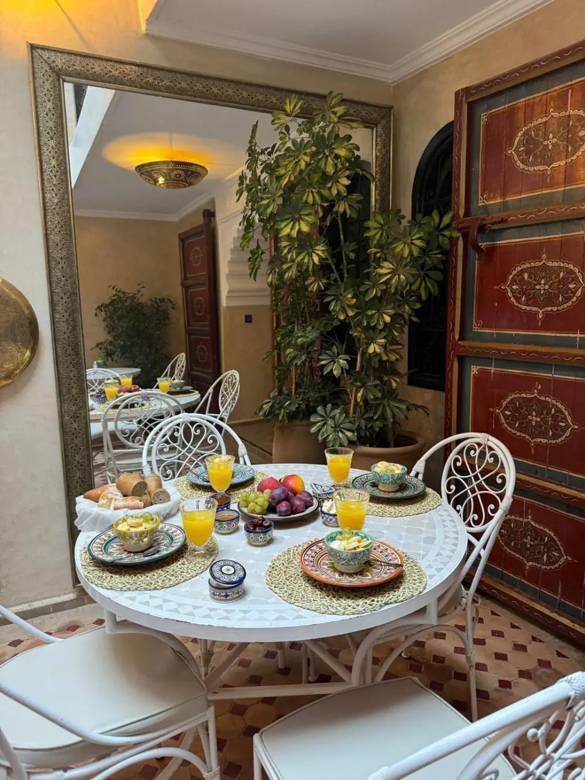 Breakfast in Riad dar serenity Breakfast in Riad dar serenity