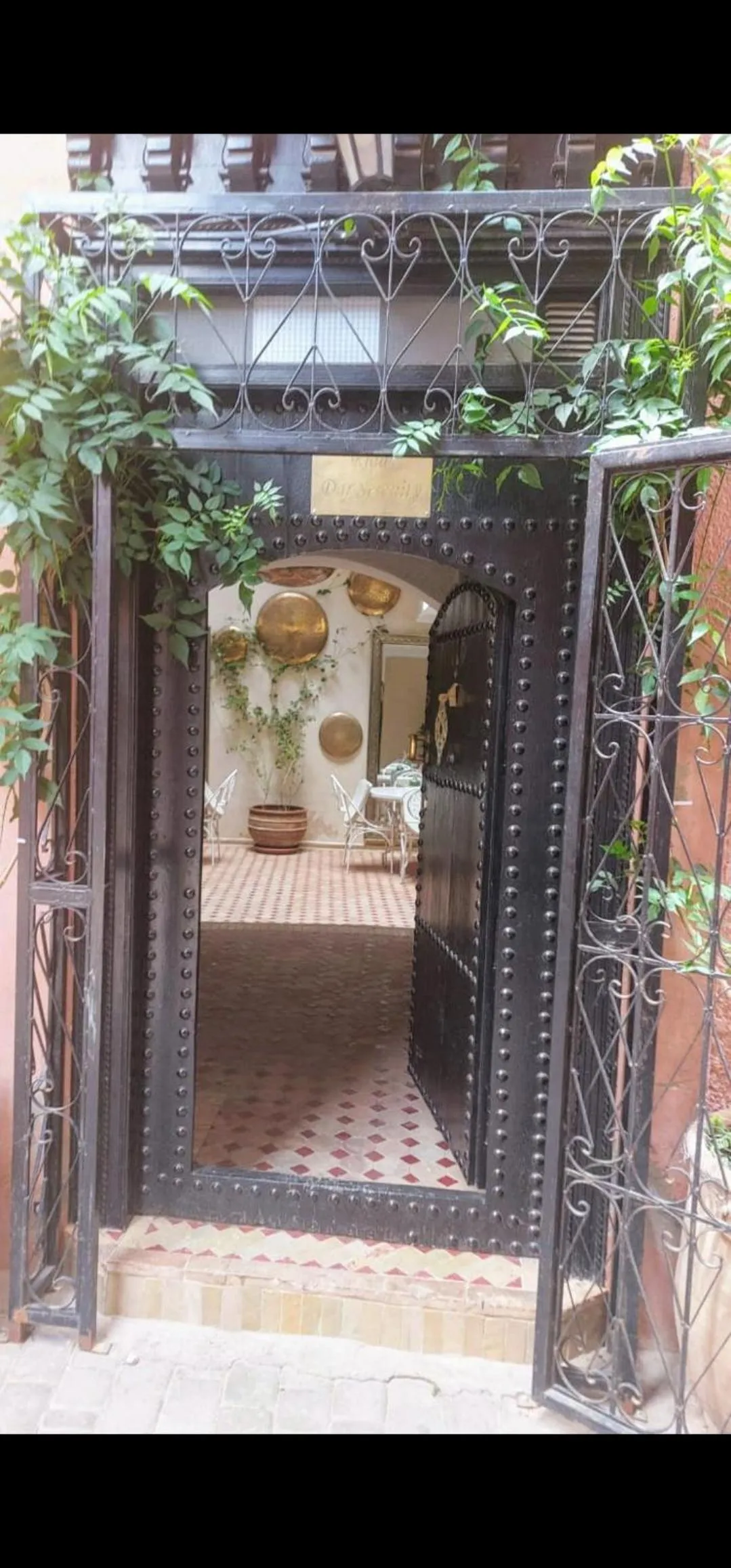 Facade/entrance in Riad dar serenity