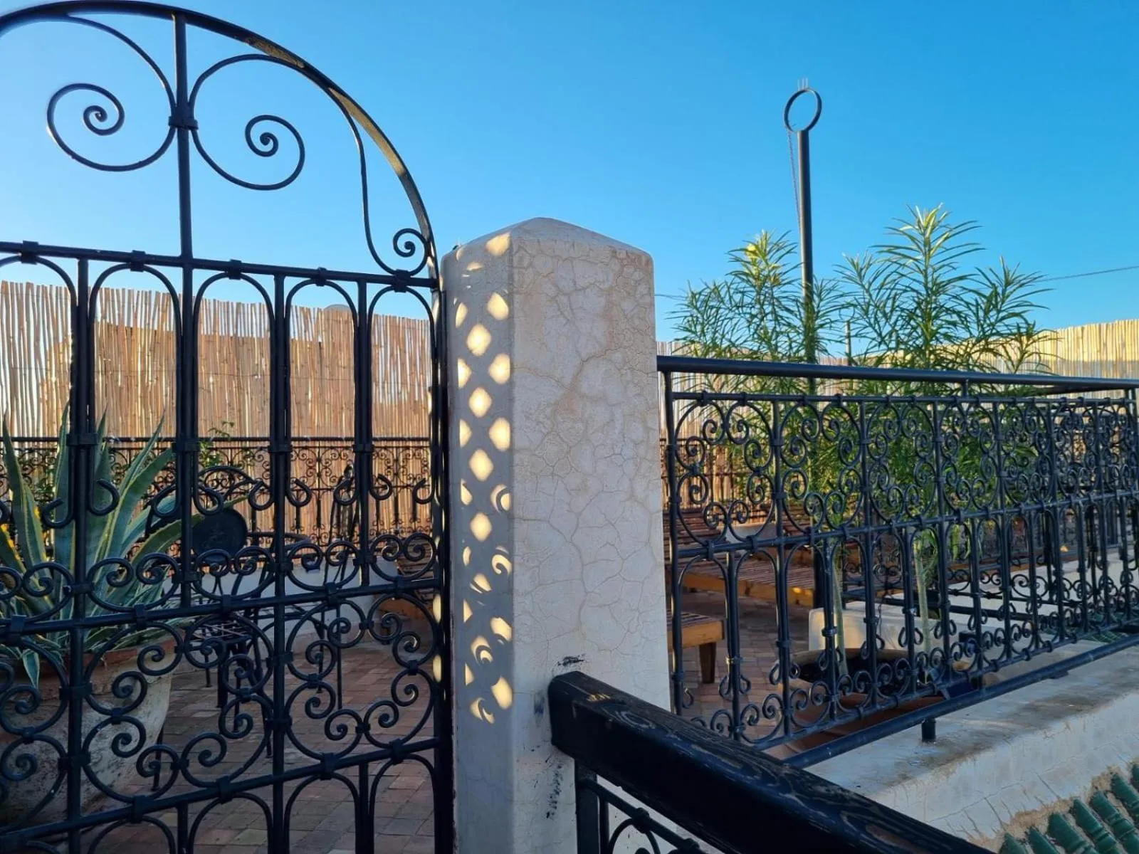 Balcony/Terrace in Riad dar serenity