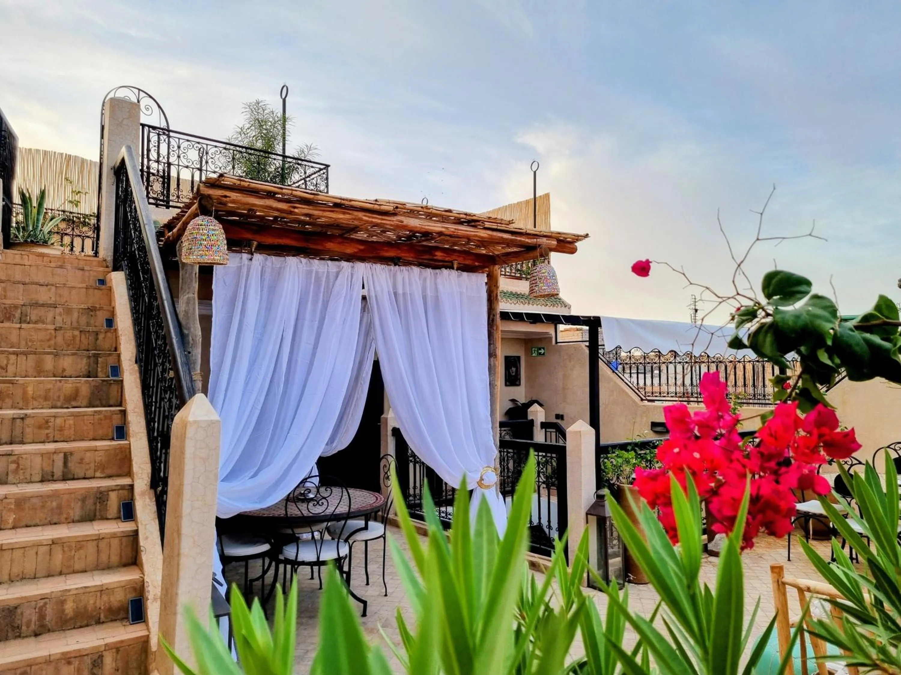 Patio in Riad dar serenity