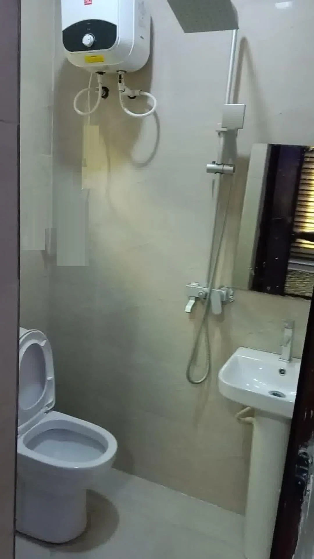 Shower in VTL Suites