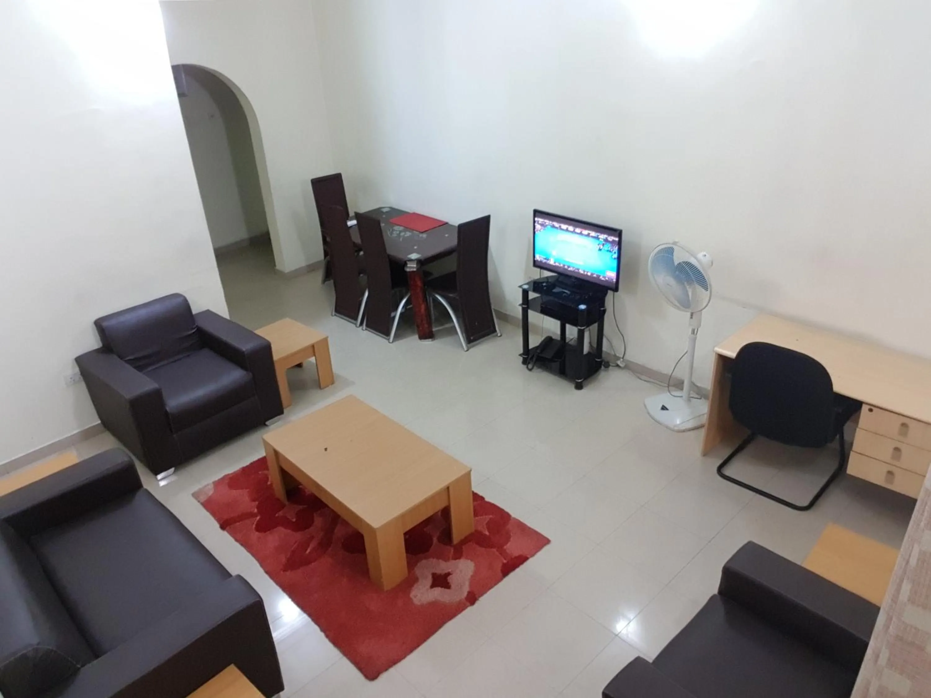 Living room in VTL Suites