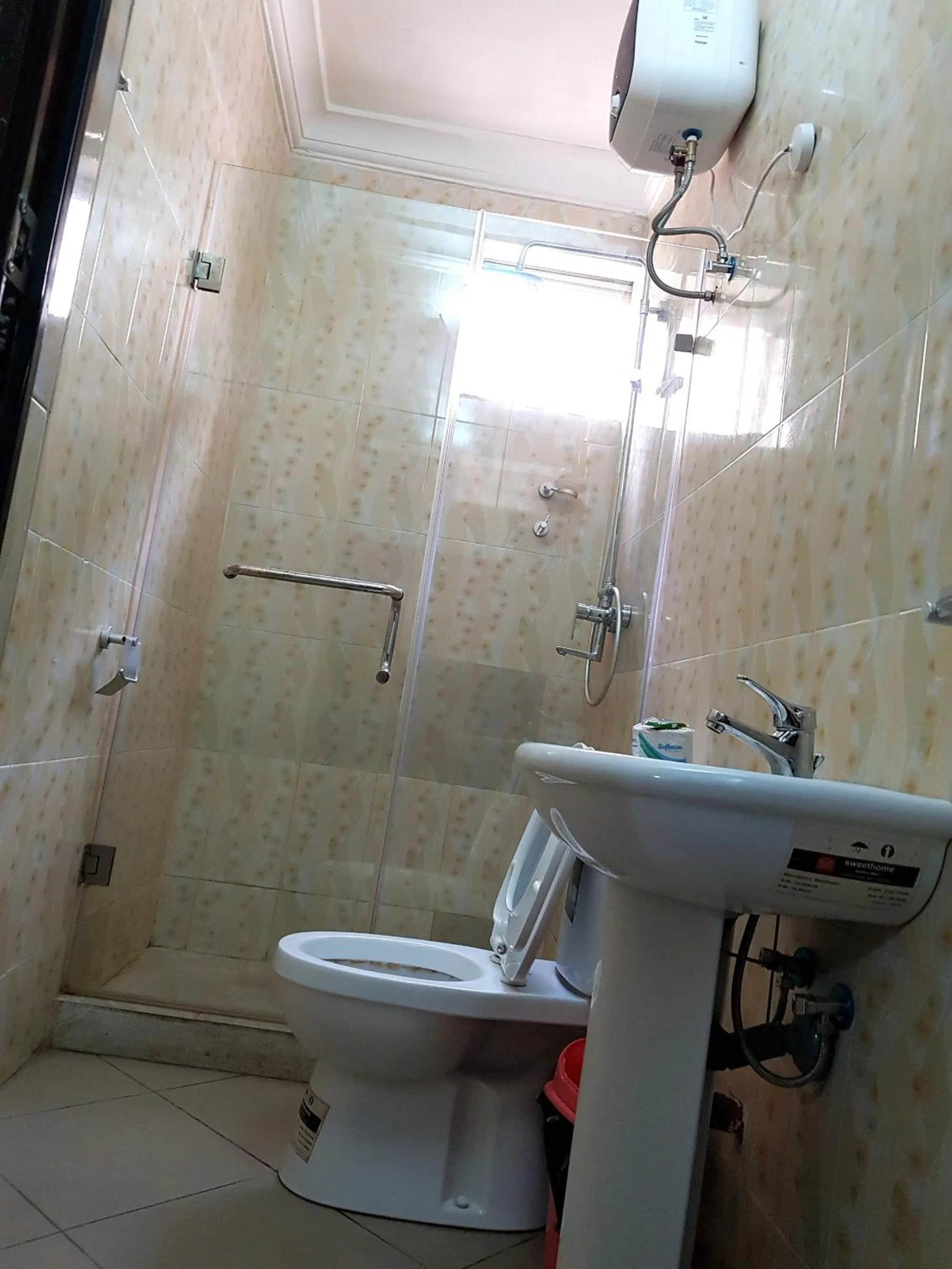 Shower in VTL Suites