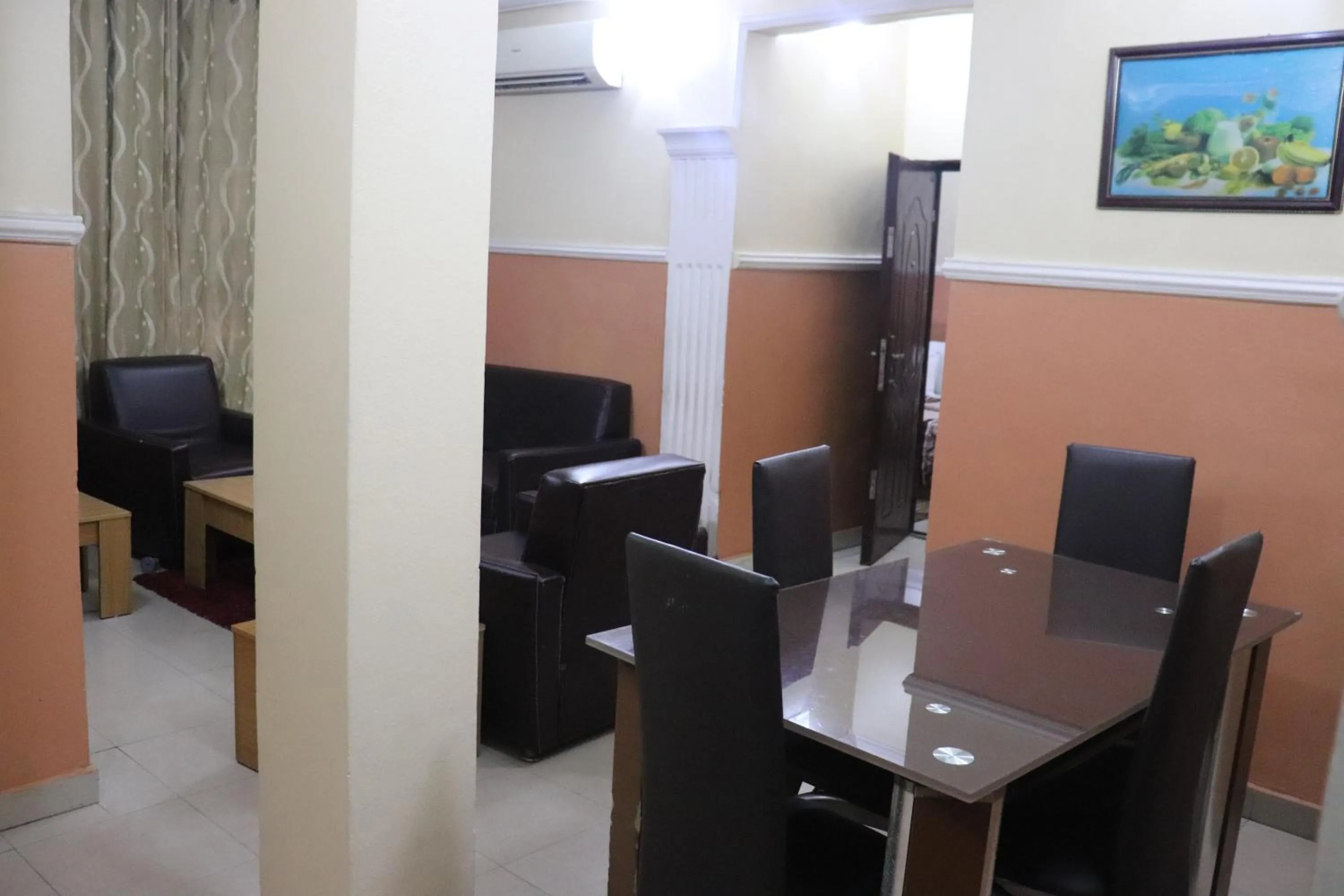 Seating area in VTL Suites