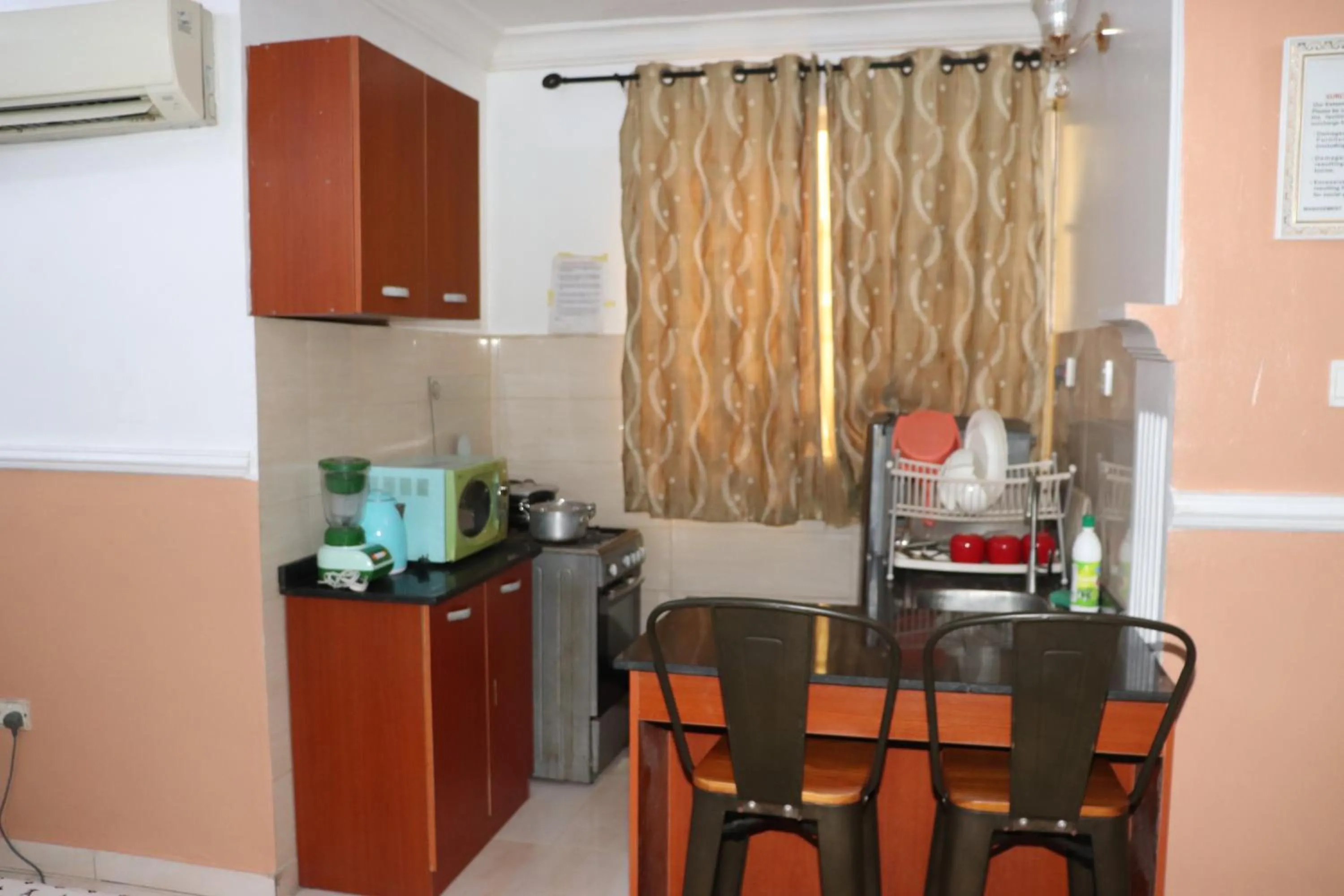 kitchen in VTL Suites