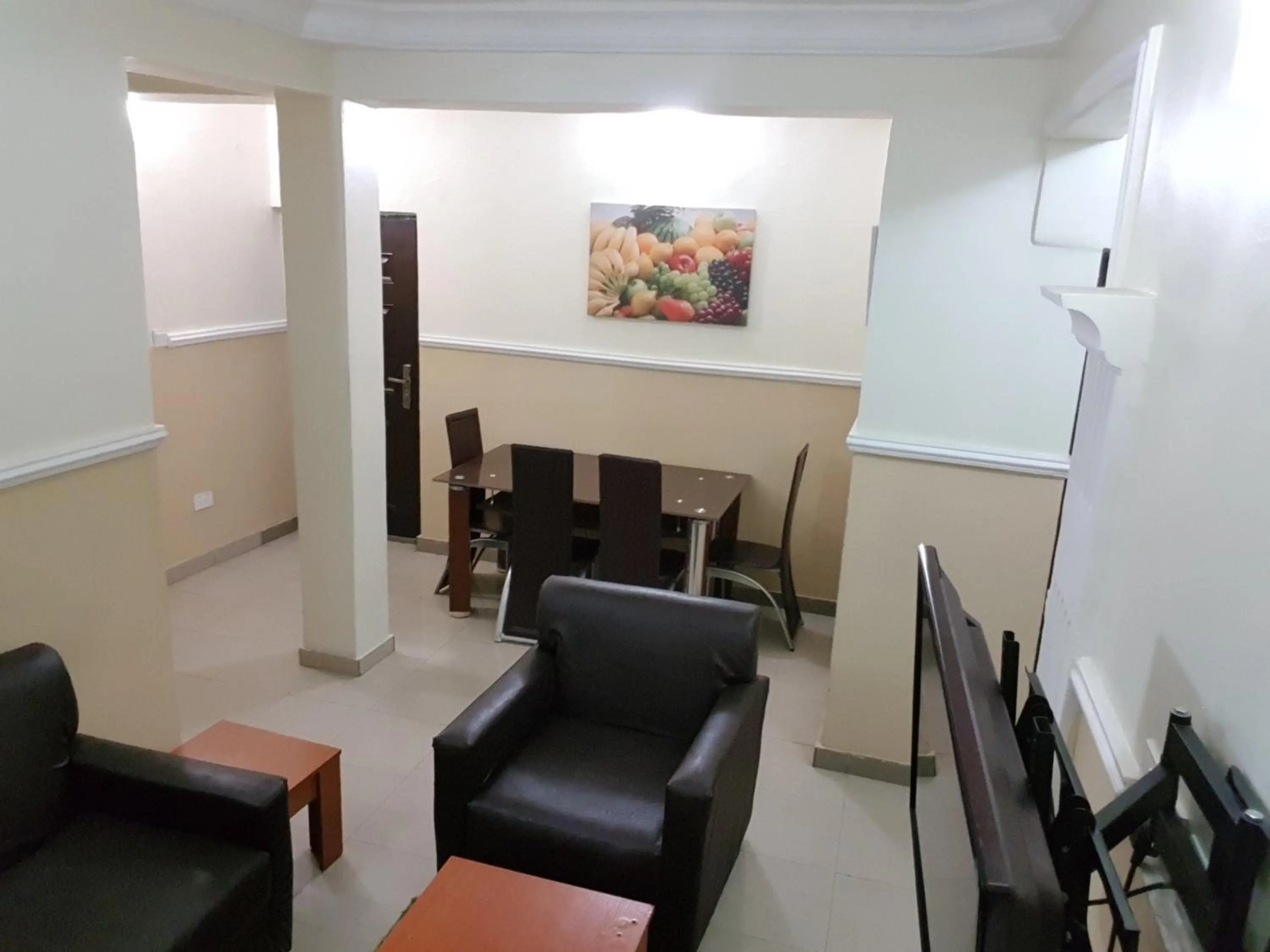 Living room in VTL Suites