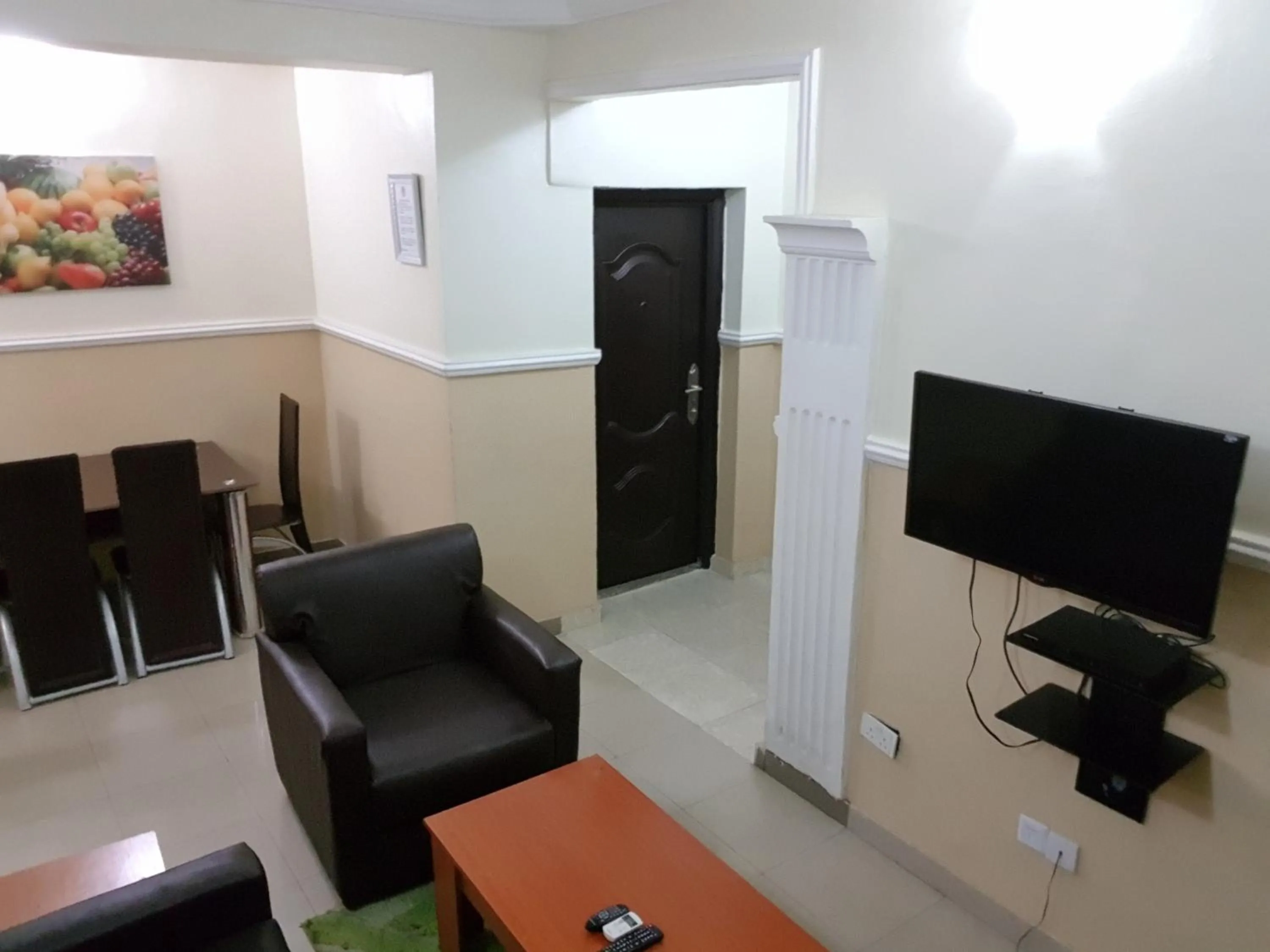 Living room in VTL Suites