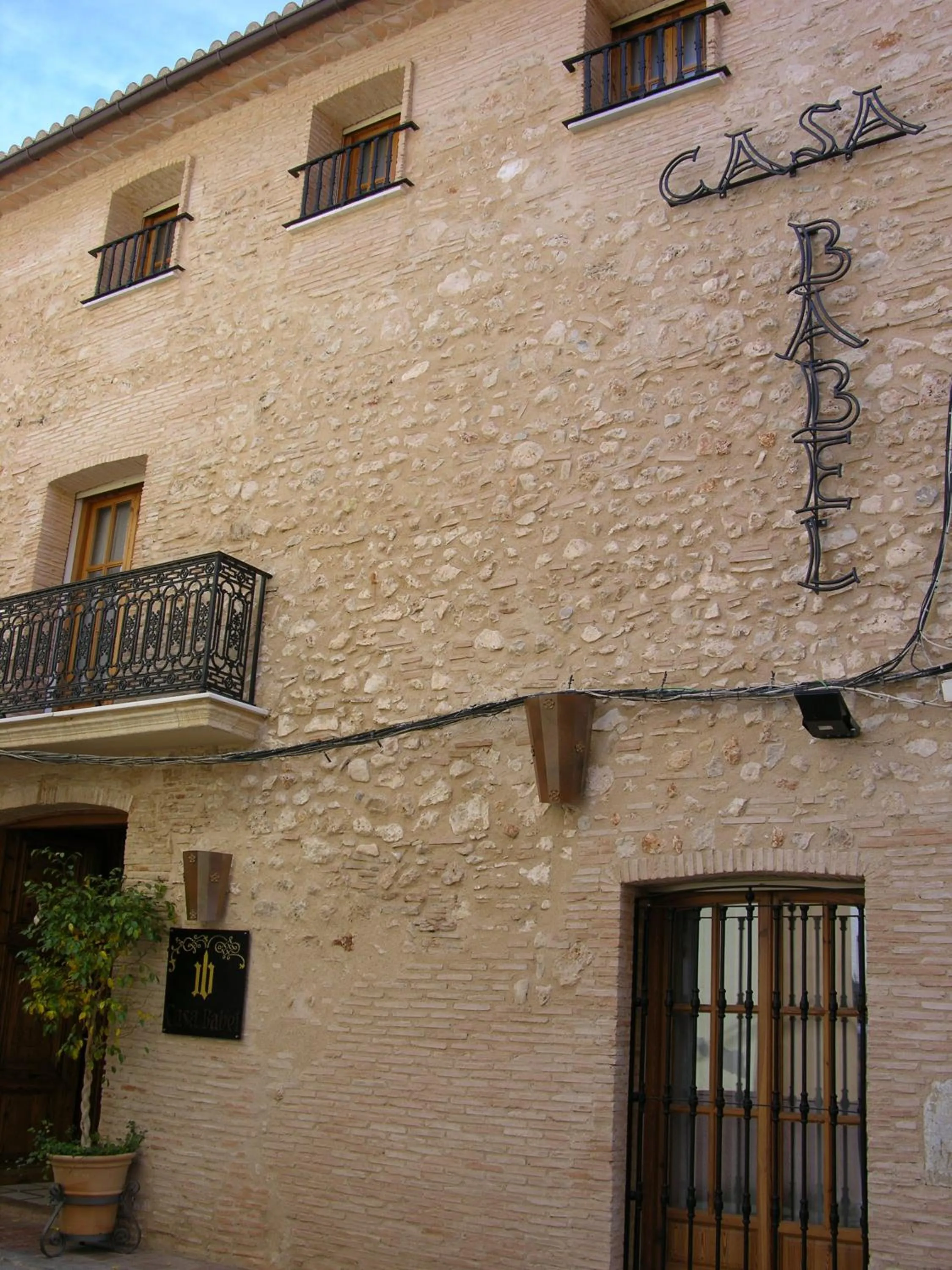 Facade/entrance in Hotel Casa Babel