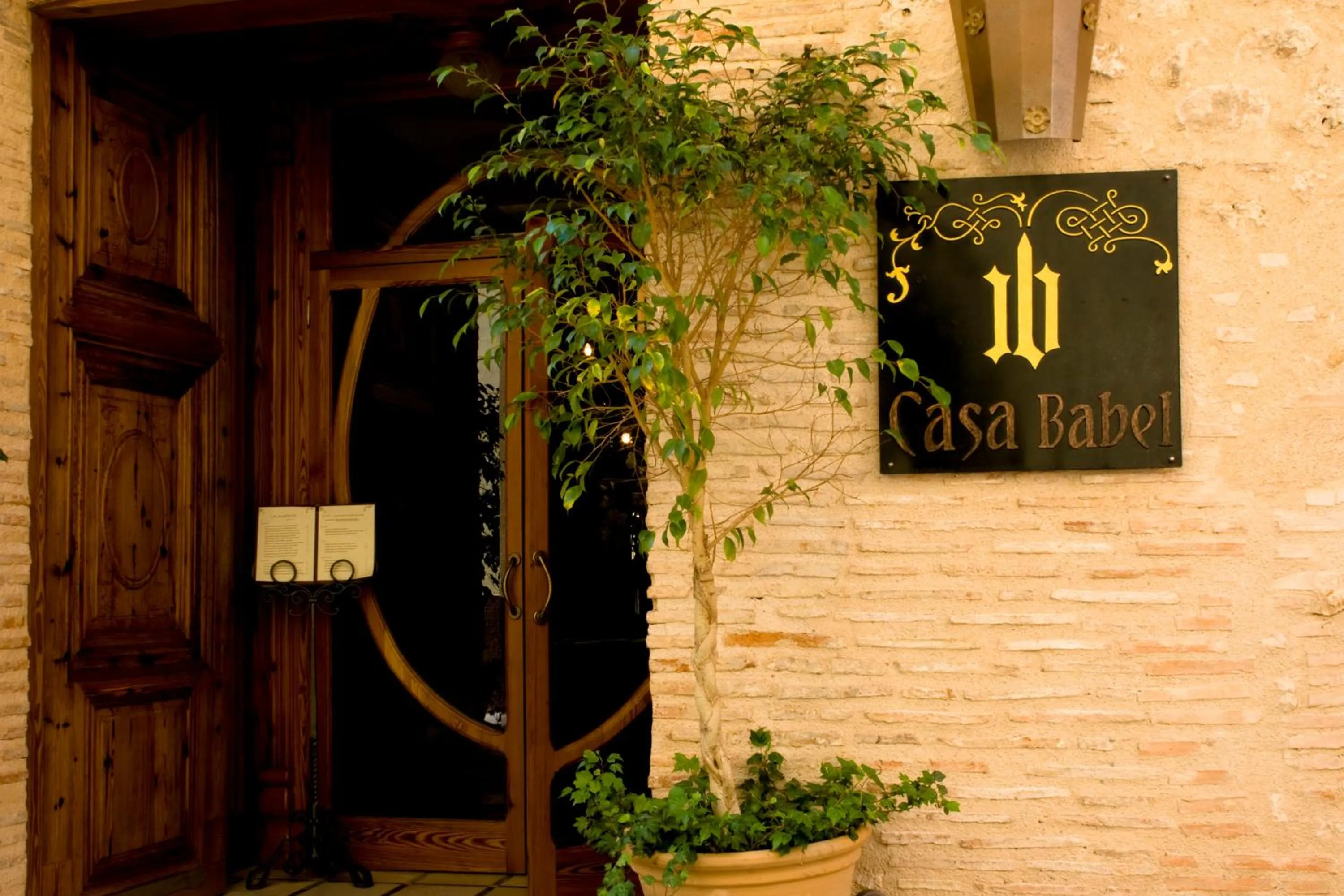 Facade/entrance in Hotel Casa Babel