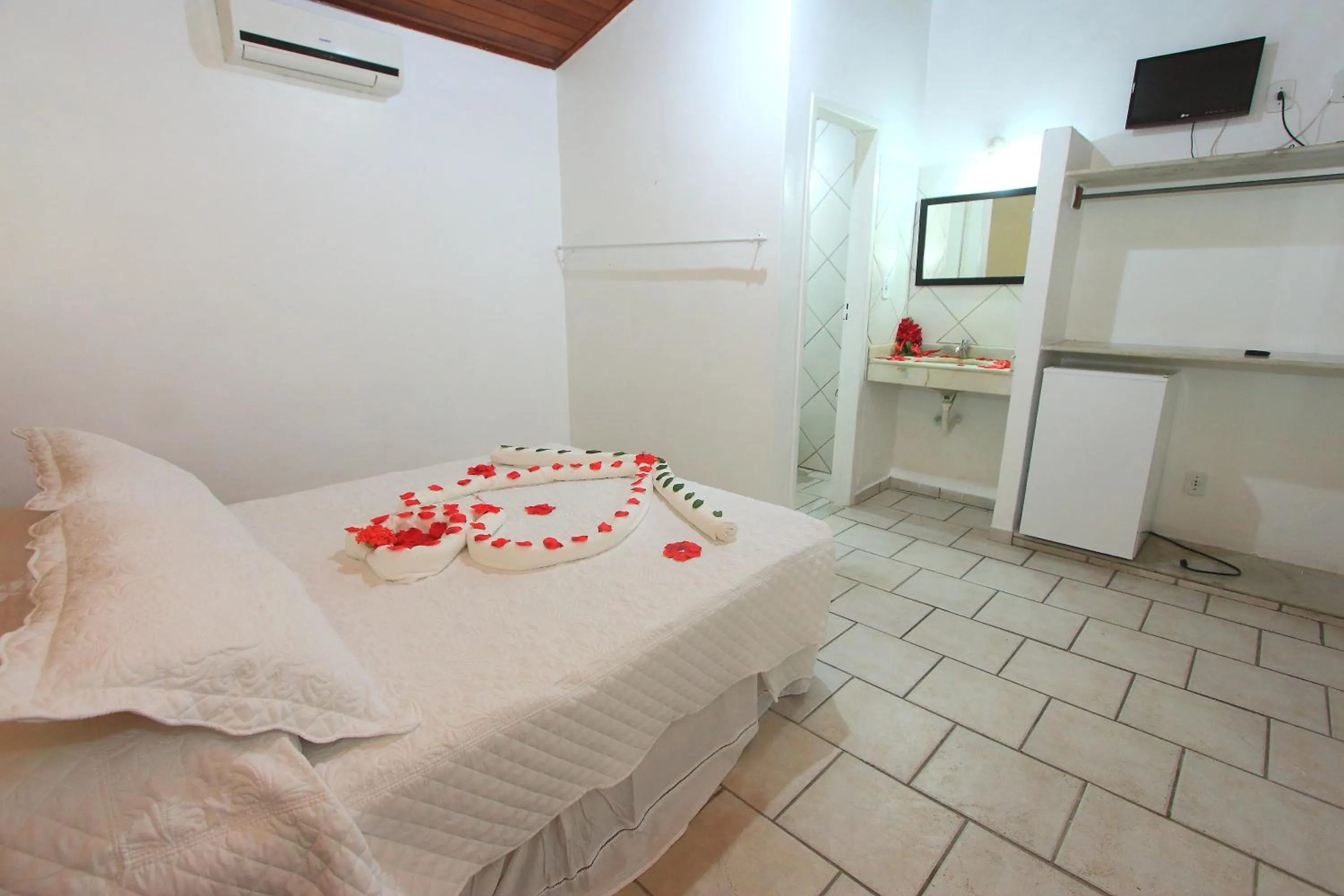 Bed in Navegantes Hotel