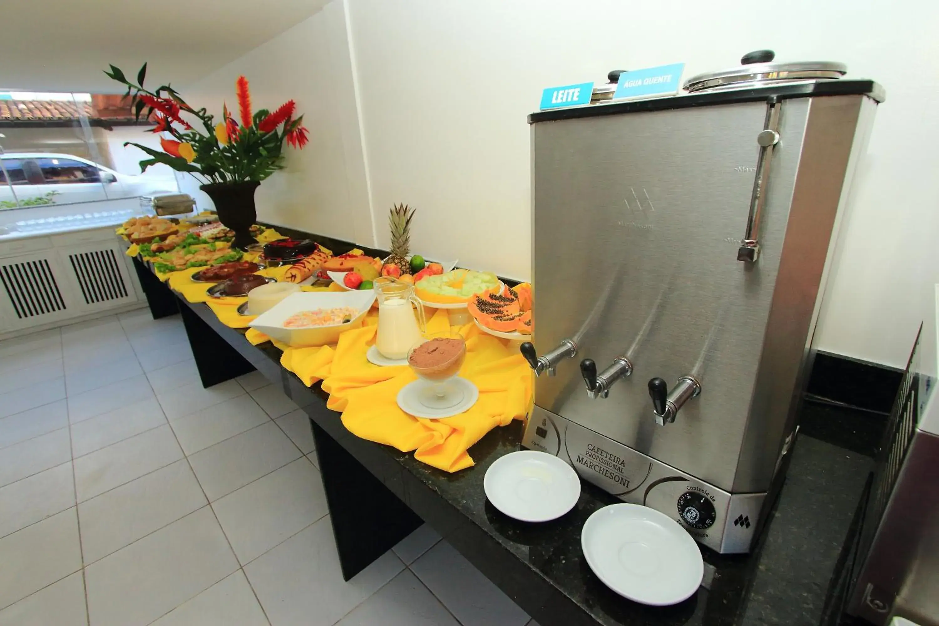 Buffet breakfast in Navegantes Hotel Buffet breakfast in Navegantes Hotel