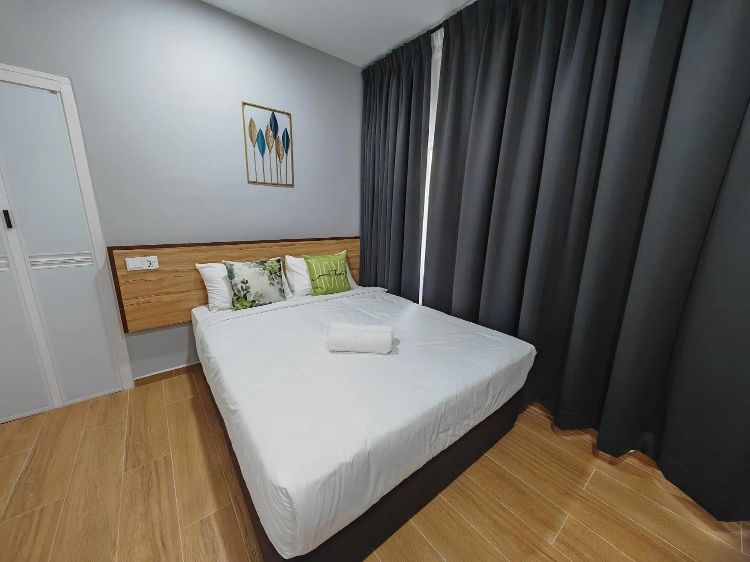 Bed in Sh Garden Hotel