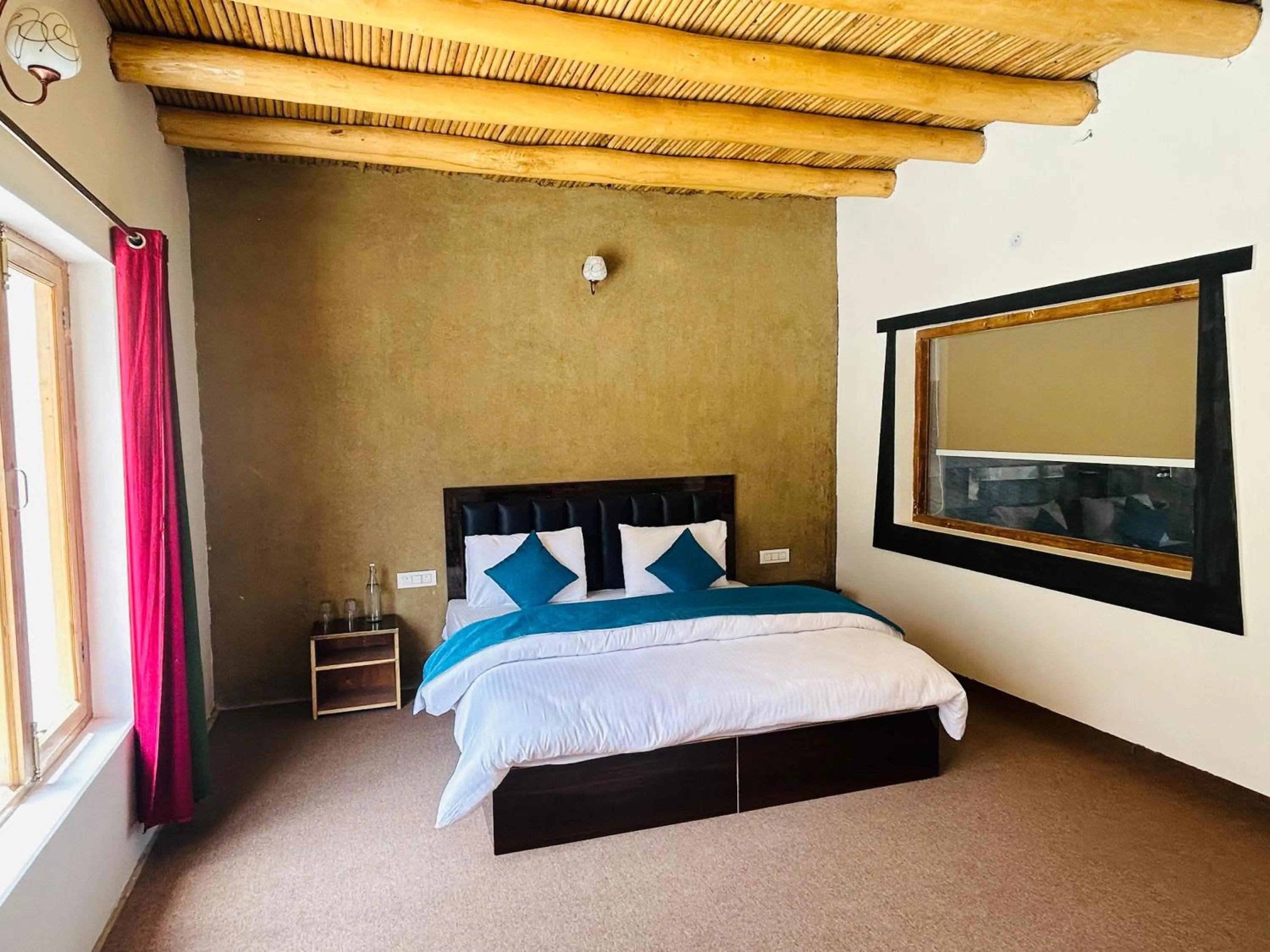 Bed in Hunder Tamarix Resort